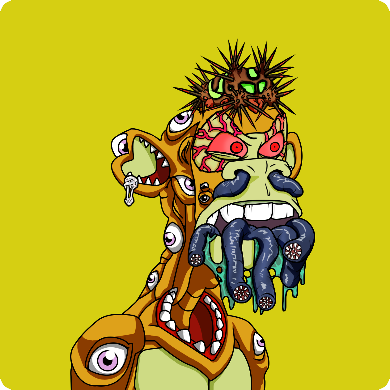 Yuga Labs - Mutant Ape Yacht Club - NFT # 9372