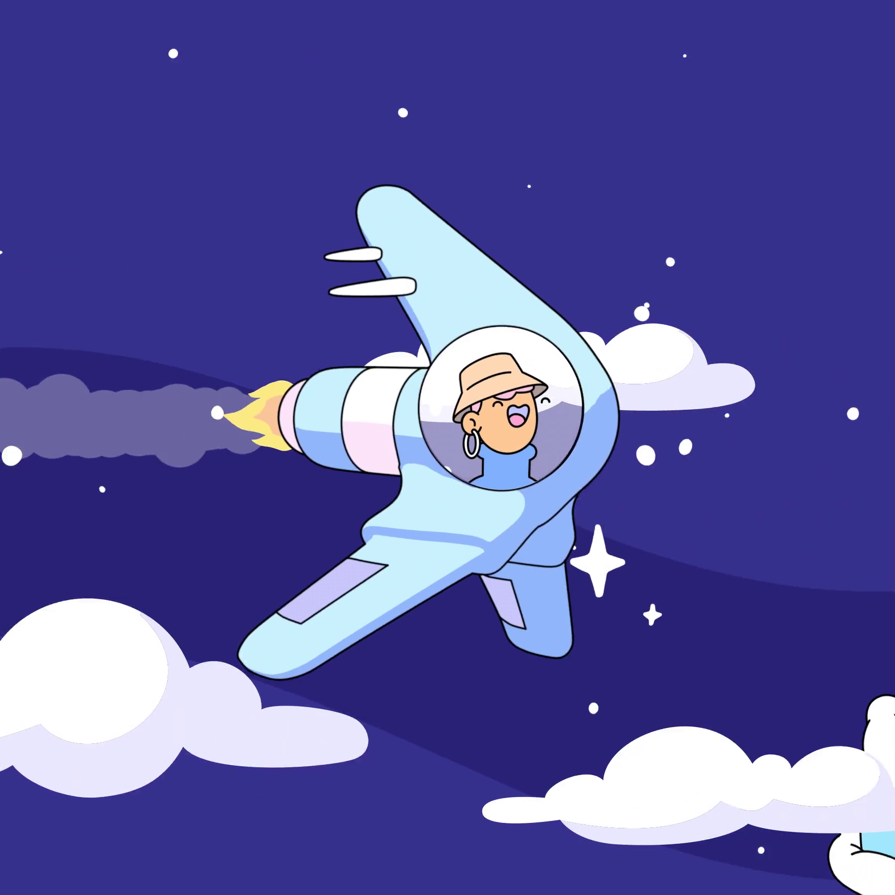 The Doodles Founders - Space Doodles - Space Doodle #9780 - NFT # 9780