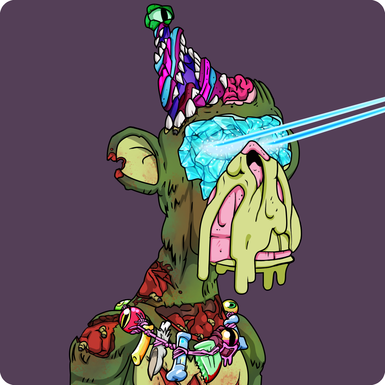 Yuga Labs - Mutant Ape Yacht Club - NFT # 9643