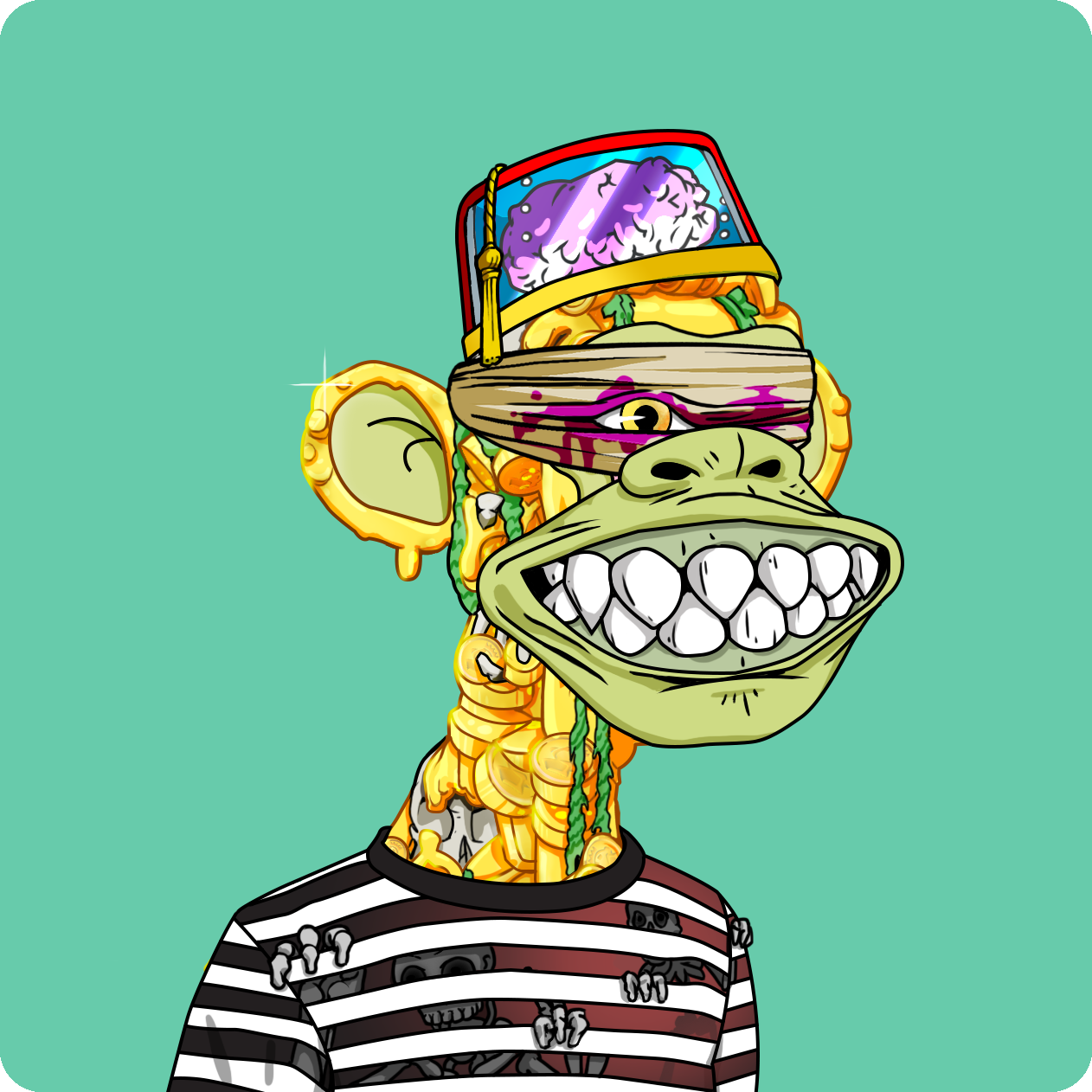 Yuga Labs - Mutant Ape Yacht Club - NFT # 3096