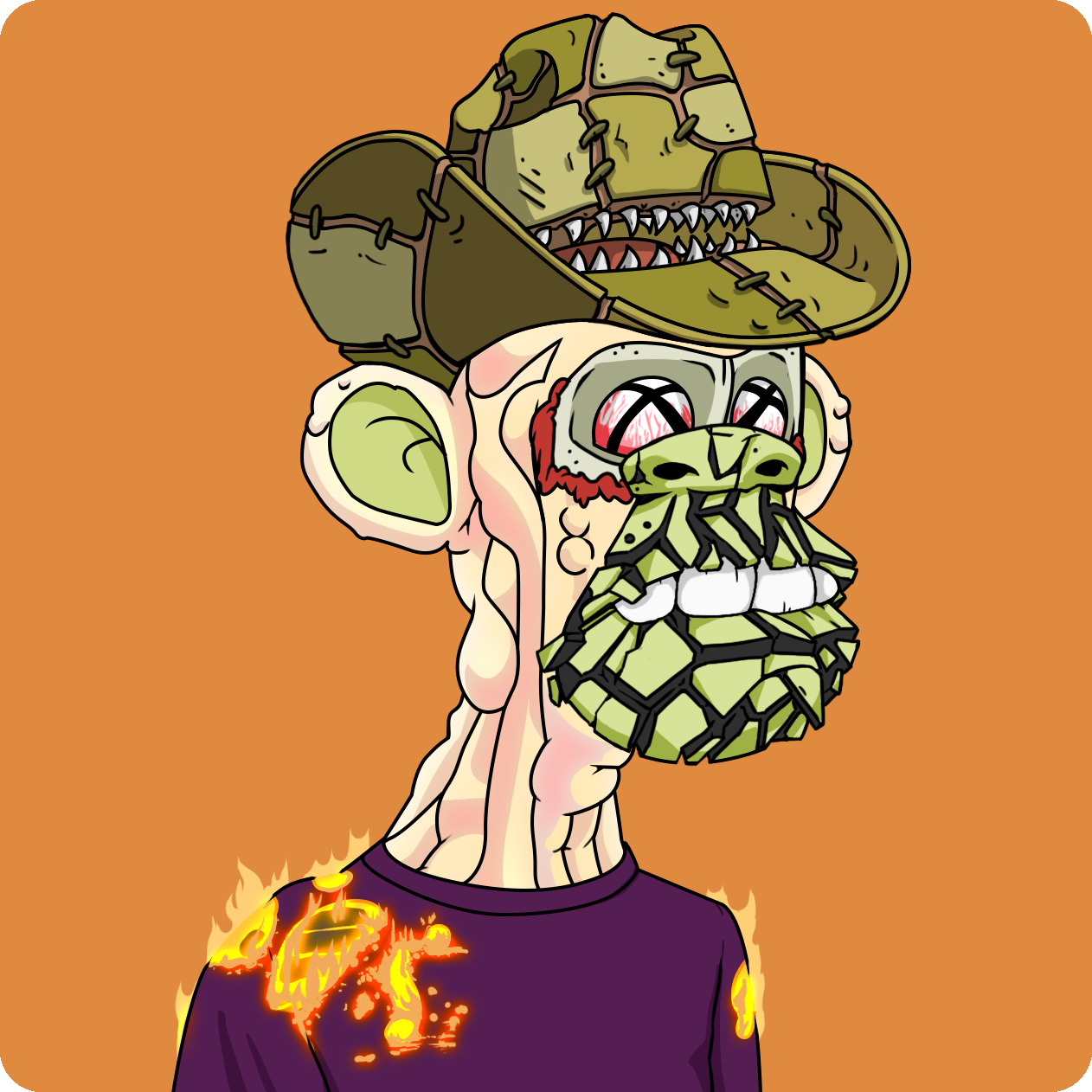 Yuga Labs - Mutant Ape Yacht Club - NFT # 6662