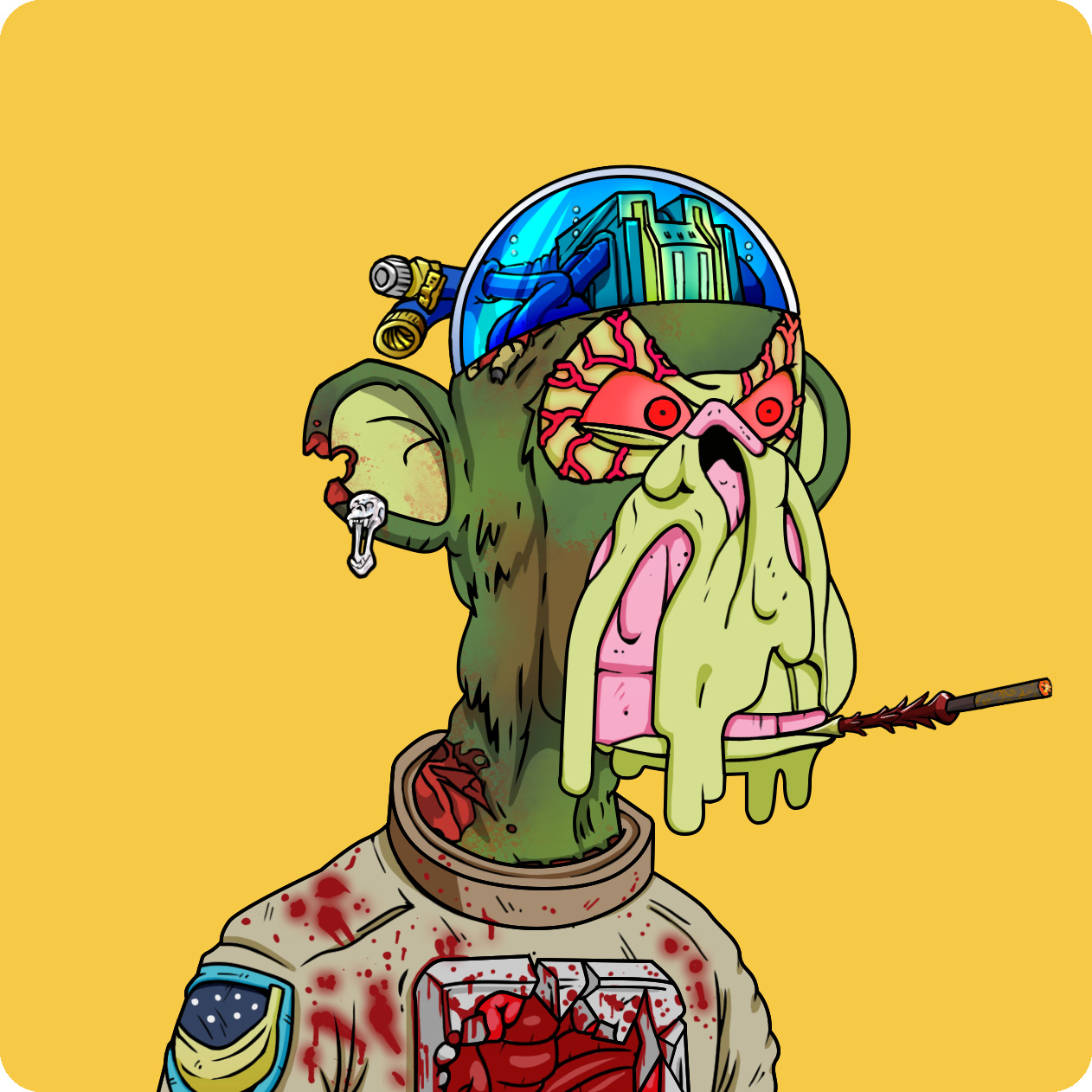 Yuga Labs - Mutant Ape Yacht Club - NFT # 27284