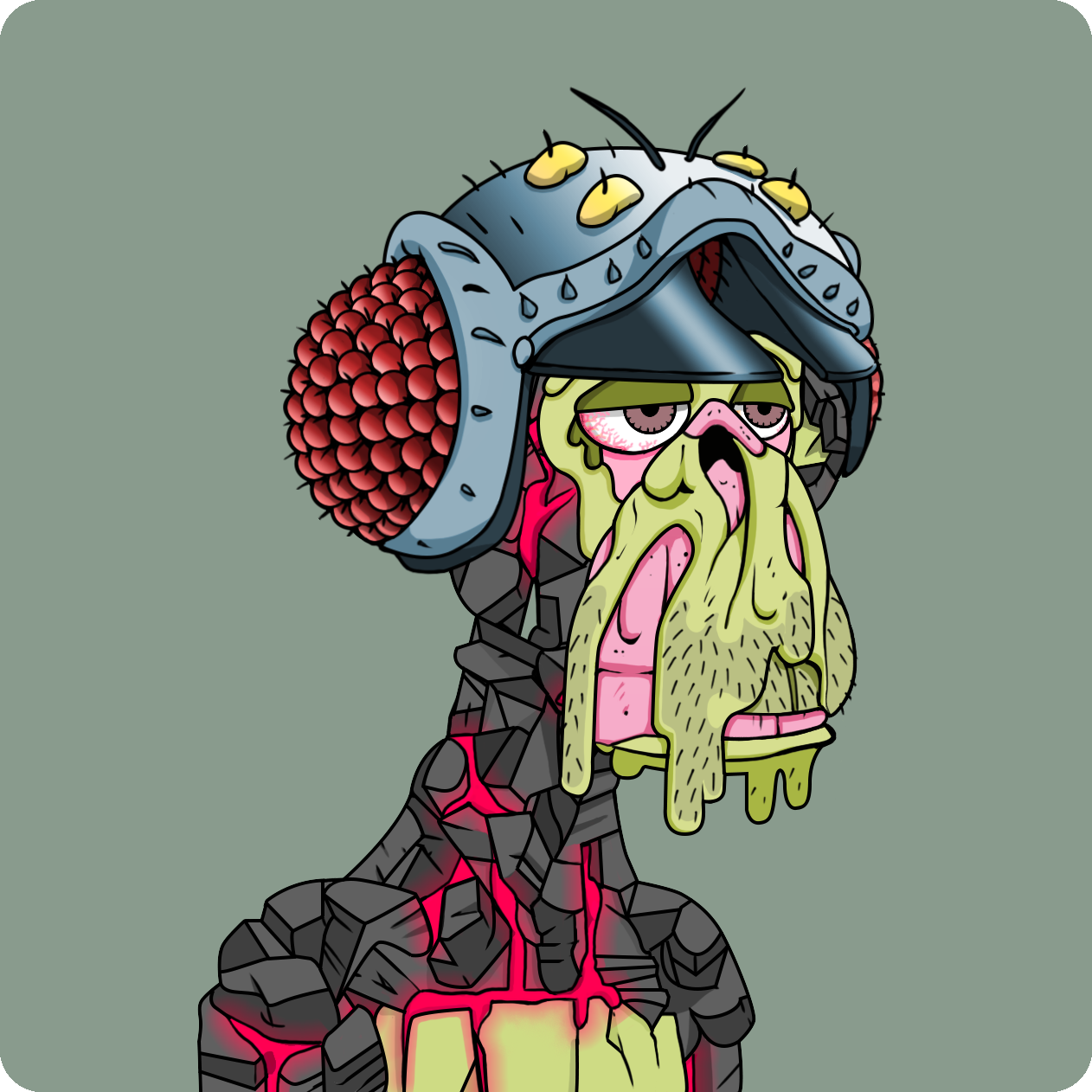 Yuga Labs - Mutant Ape Yacht Club - NFT # 3457