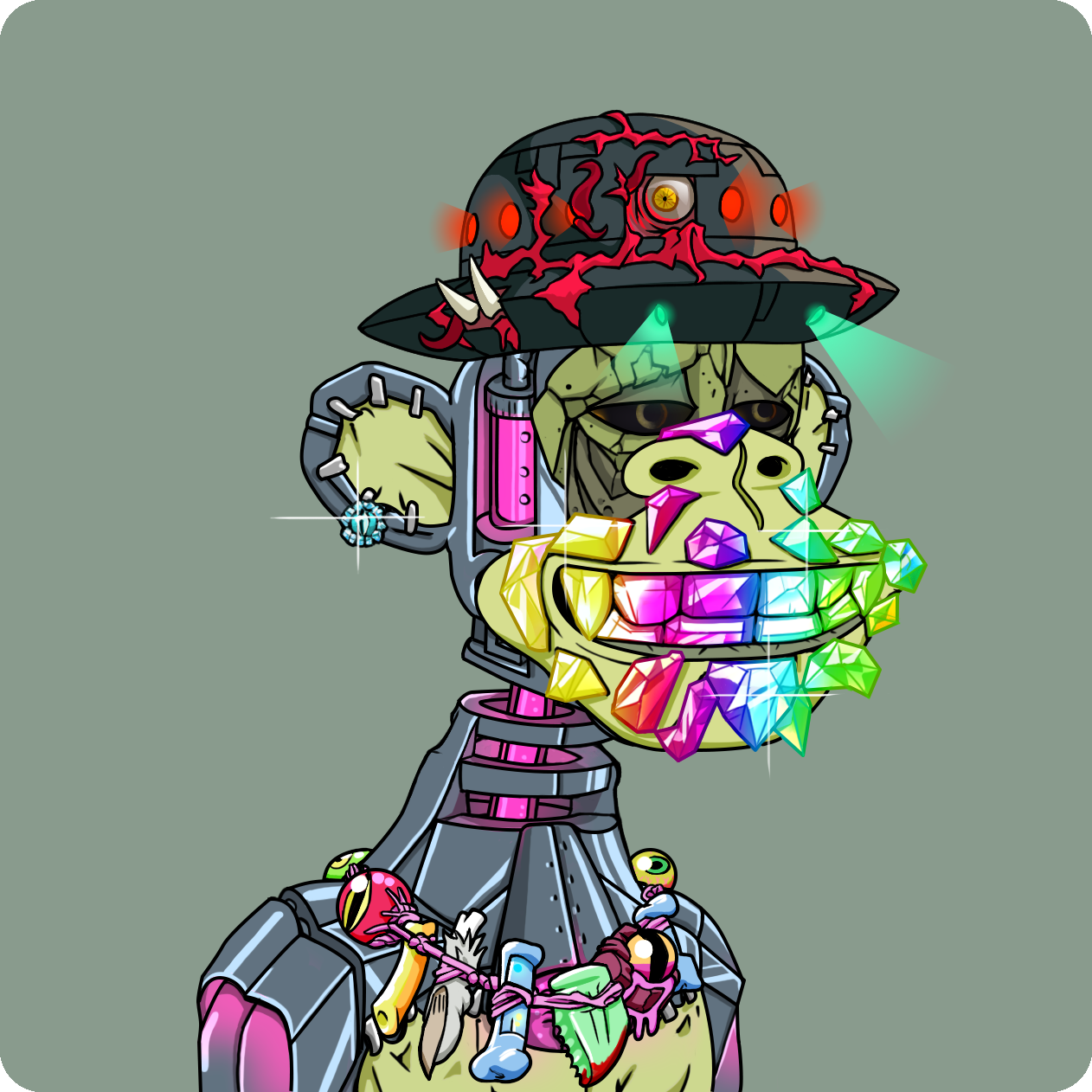 Yuga Labs - Mutant Ape Yacht Club - NFT # 877