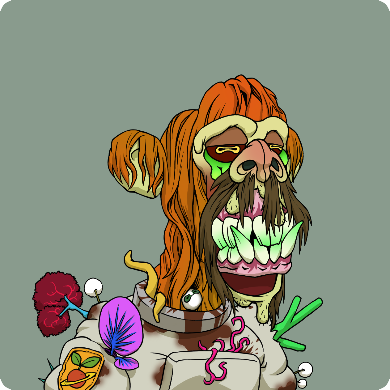 Yuga Labs - Mutant Ape Yacht Club - NFT # 15747