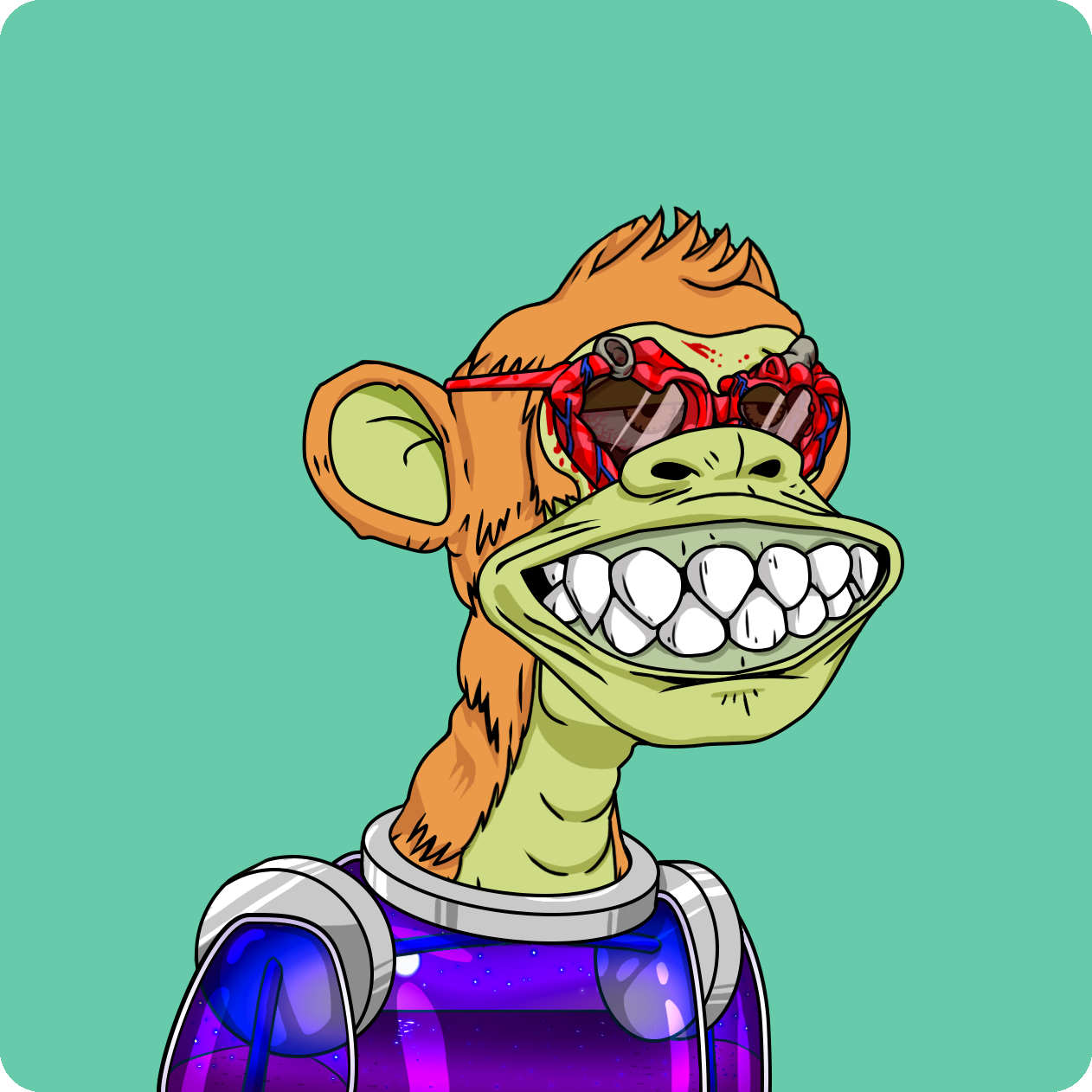 Yuga Labs - Mutant Ape Yacht Club - NFT # 3720