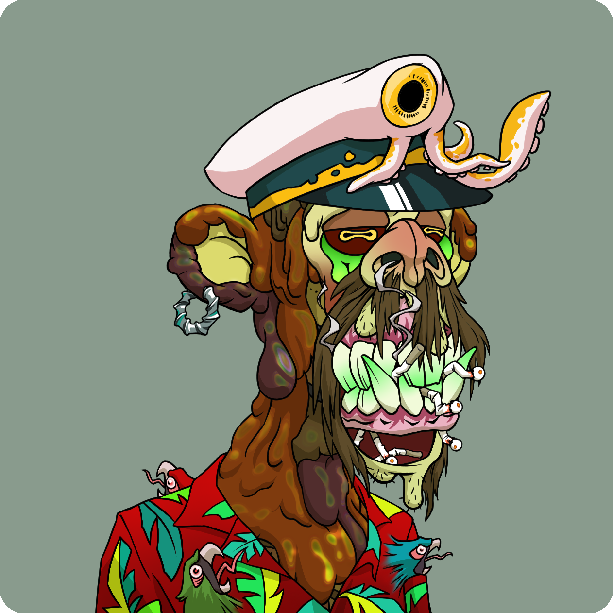 Yuga Labs - Mutant Ape Yacht Club - NFT # 3469