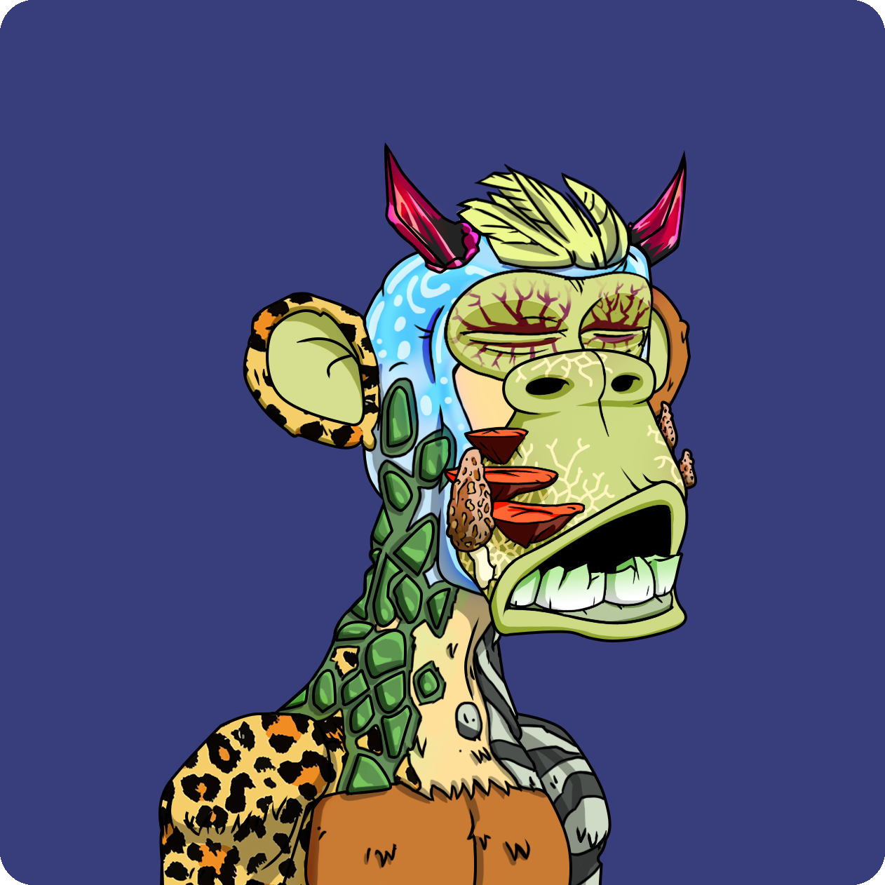 Yuga Labs - Mutant Ape Yacht Club - NFT # 13754