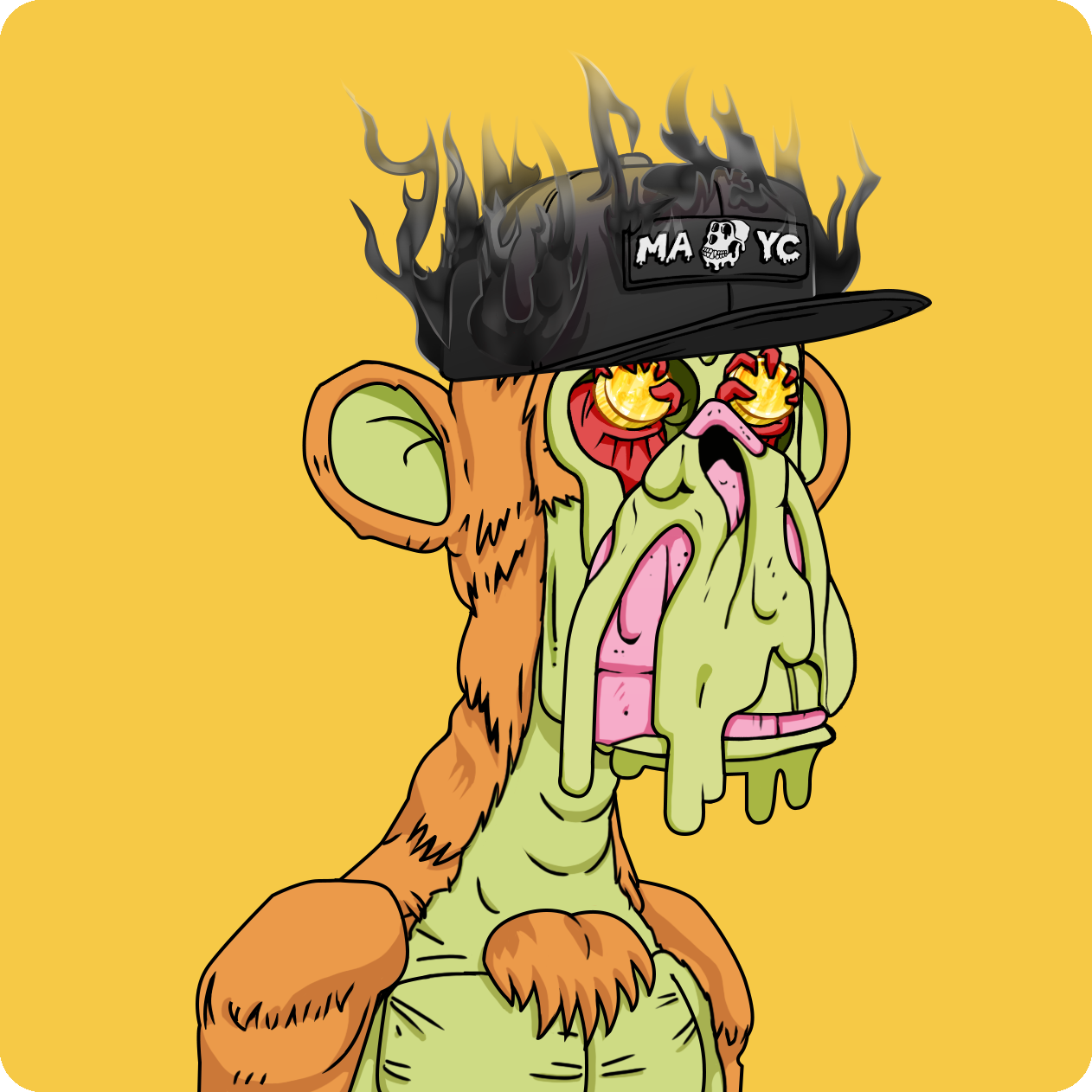 Yuga Labs - Mutant Ape Yacht Club - NFT # 10600