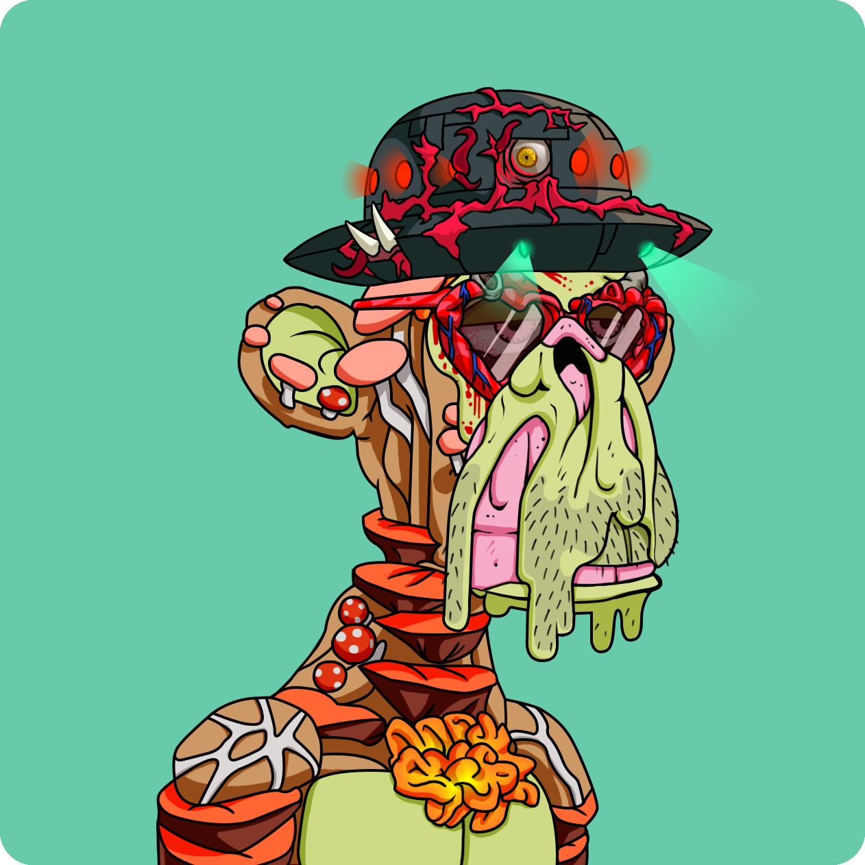 Yuga Labs - Mutant Ape Yacht Club - NFT # 5633