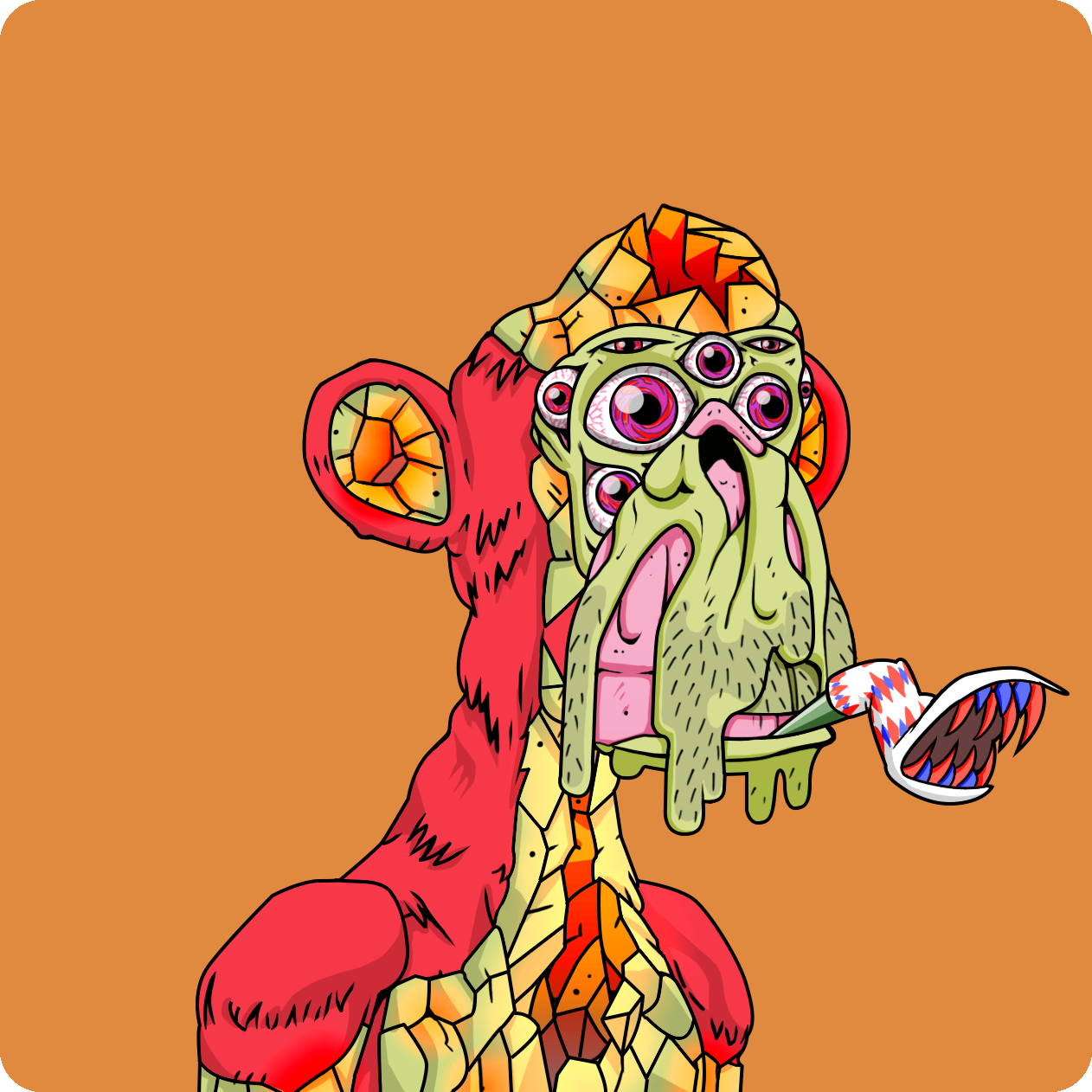 Yuga Labs - Mutant Ape Yacht Club - NFT # 9915