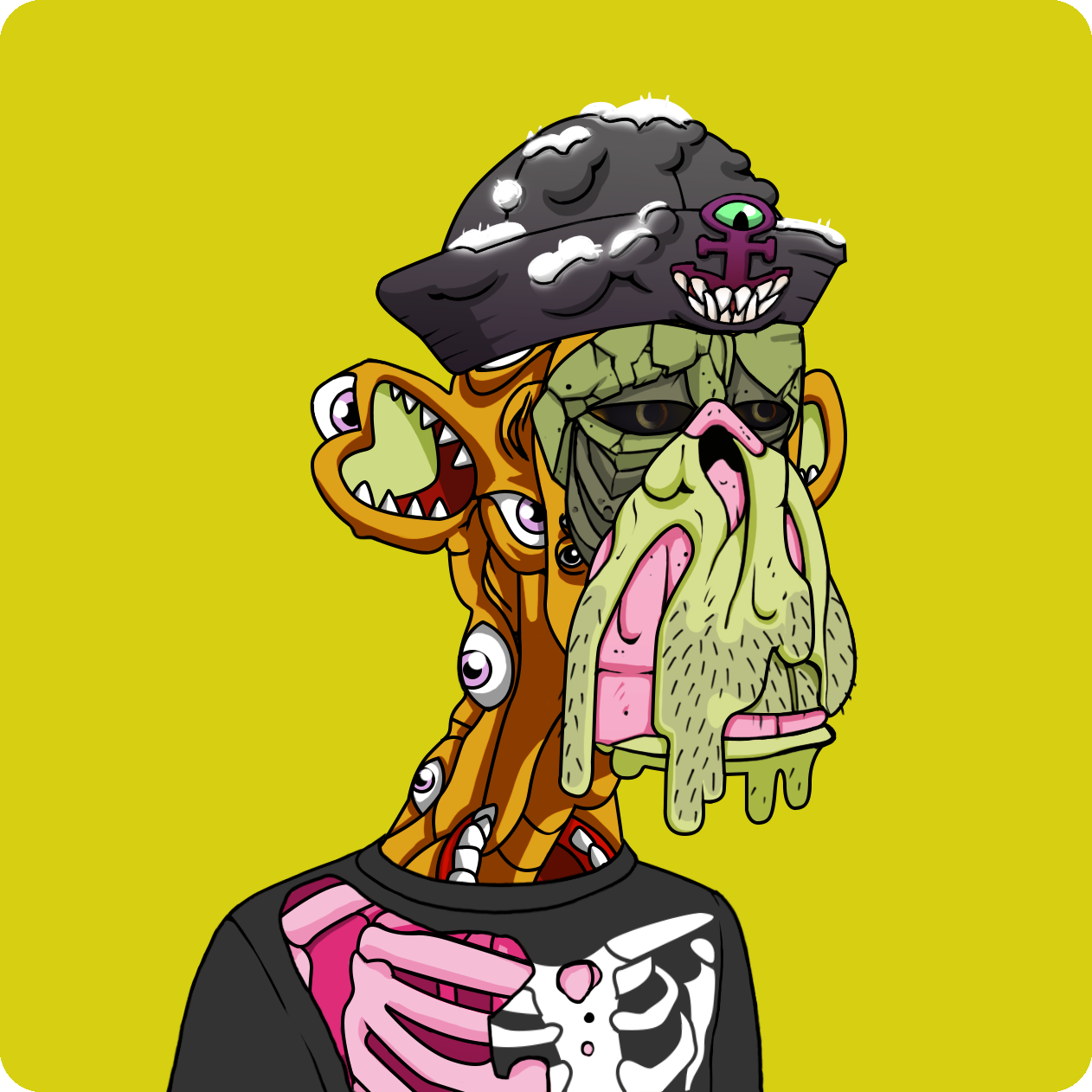 Yuga Labs - Mutant Ape Yacht Club - NFT # 27296