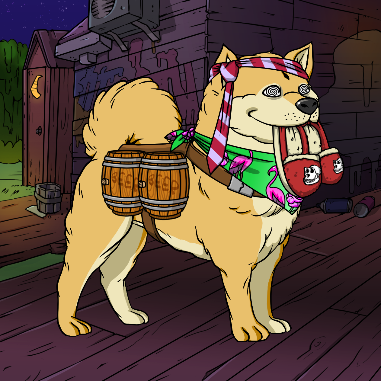 Yuga Labs - Bored Ape Kennel Club - NFT # 6462