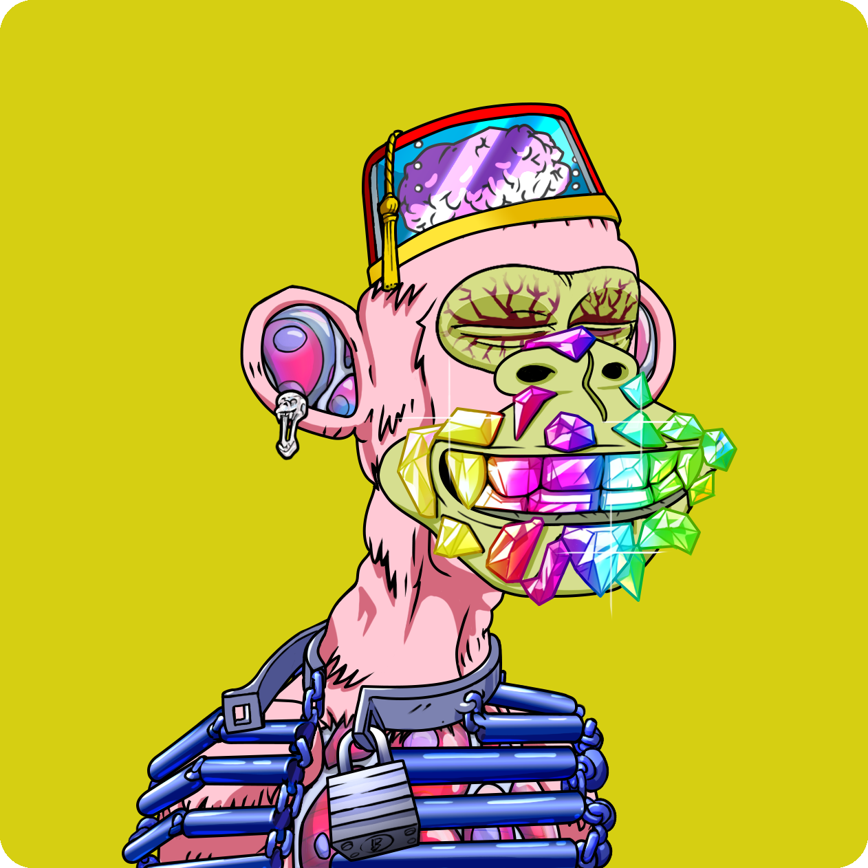 Yuga Labs - Mutant Ape Yacht Club - NFT # 25454