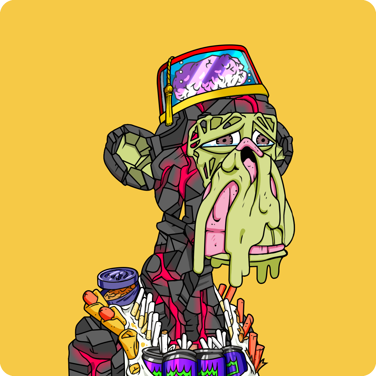 Yuga Labs - Mutant Ape Yacht Club - NFT # 6091