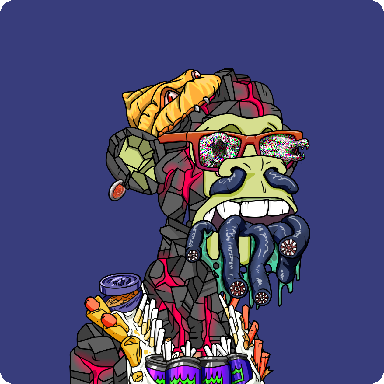 Yuga Labs - Mutant Ape Yacht Club - NFT # 17502