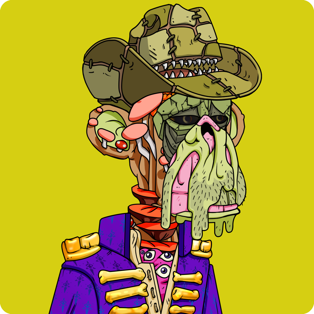 Yuga Labs - Mutant Ape Yacht Club - NFT # 14624