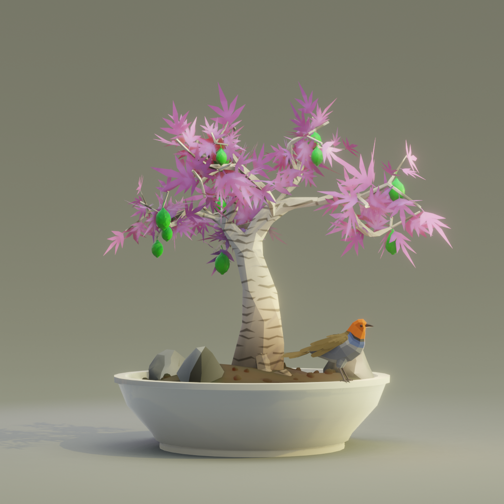 ZENFT Garden Society - Bonsai - Bonsai #8384 - NFT # 8384