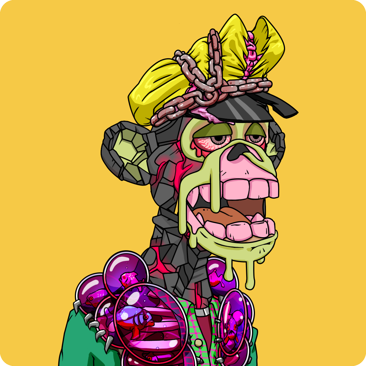 Yuga Labs - Mutant Ape Yacht Club - NFT # 3507