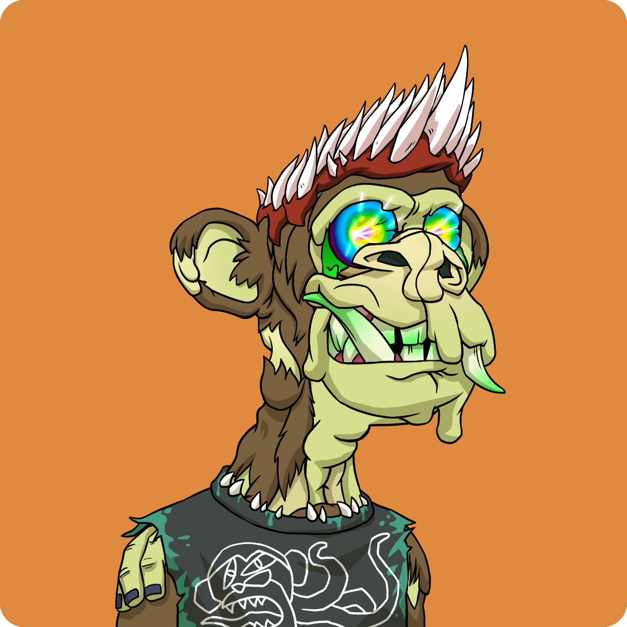 Yuga Labs - Mutant Ape Yacht Club - NFT # 8358