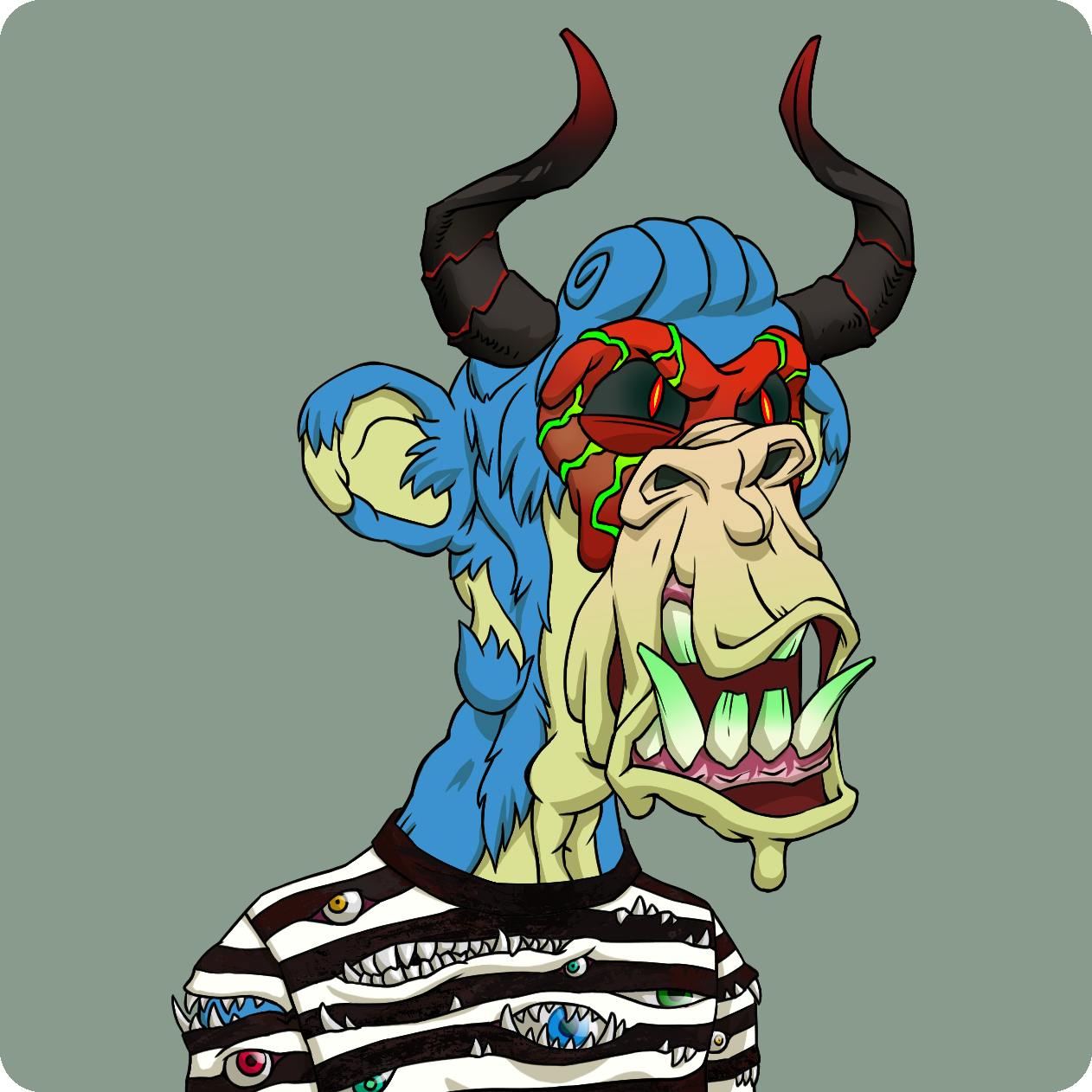 Yuga Labs - Mutant Ape Yacht Club - NFT # 9590