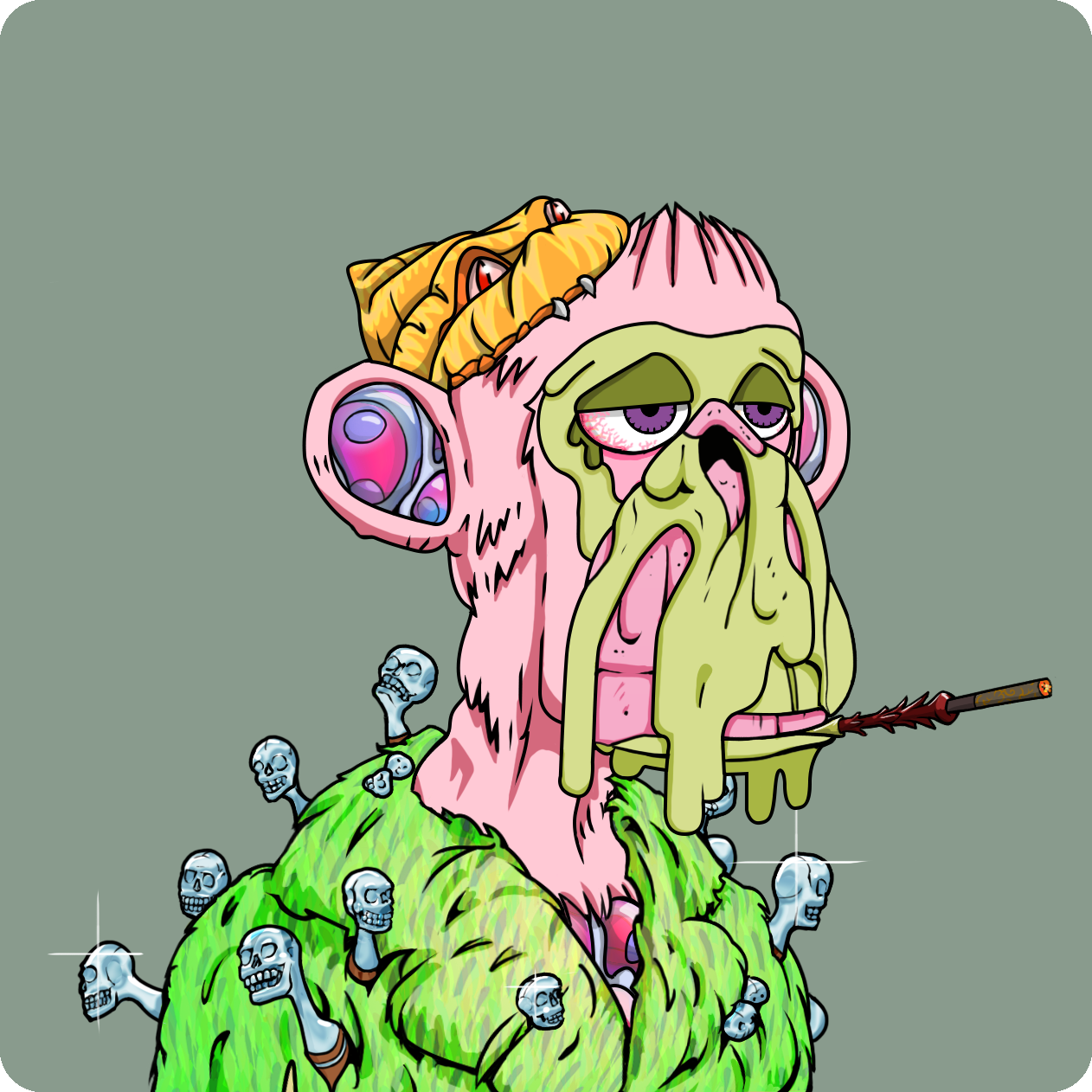 Yuga Labs - Mutant Ape Yacht Club - NFT # 3577