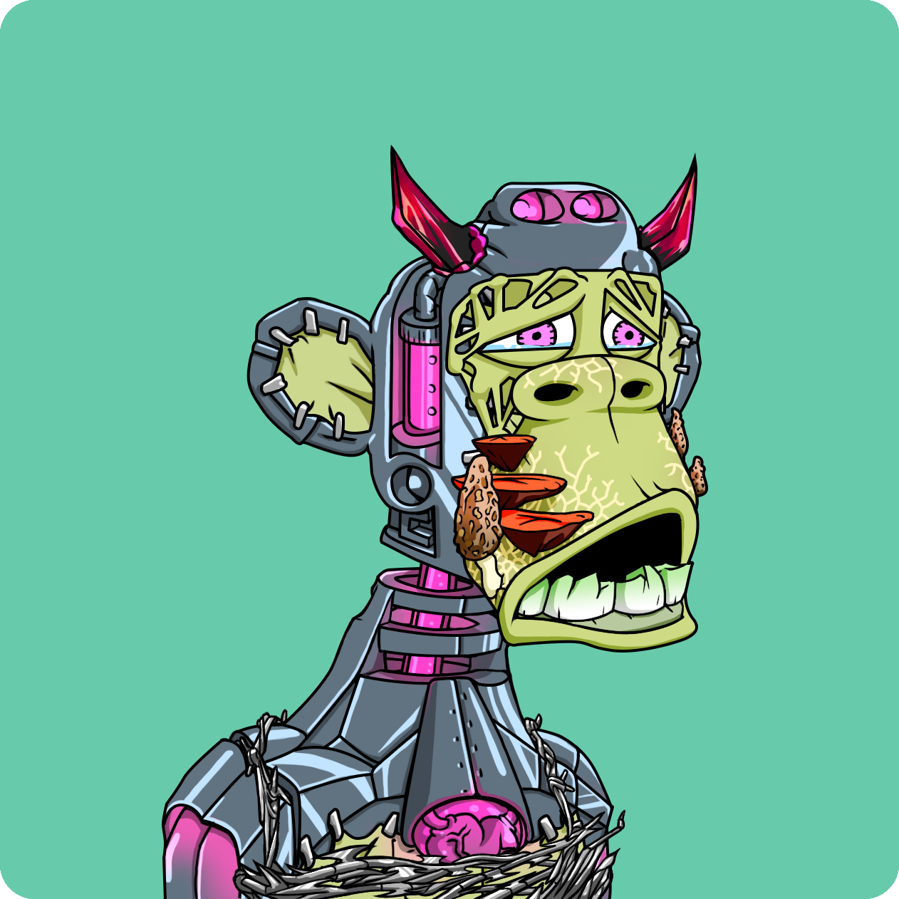 Yuga Labs - Mutant Ape Yacht Club - NFT # 27554