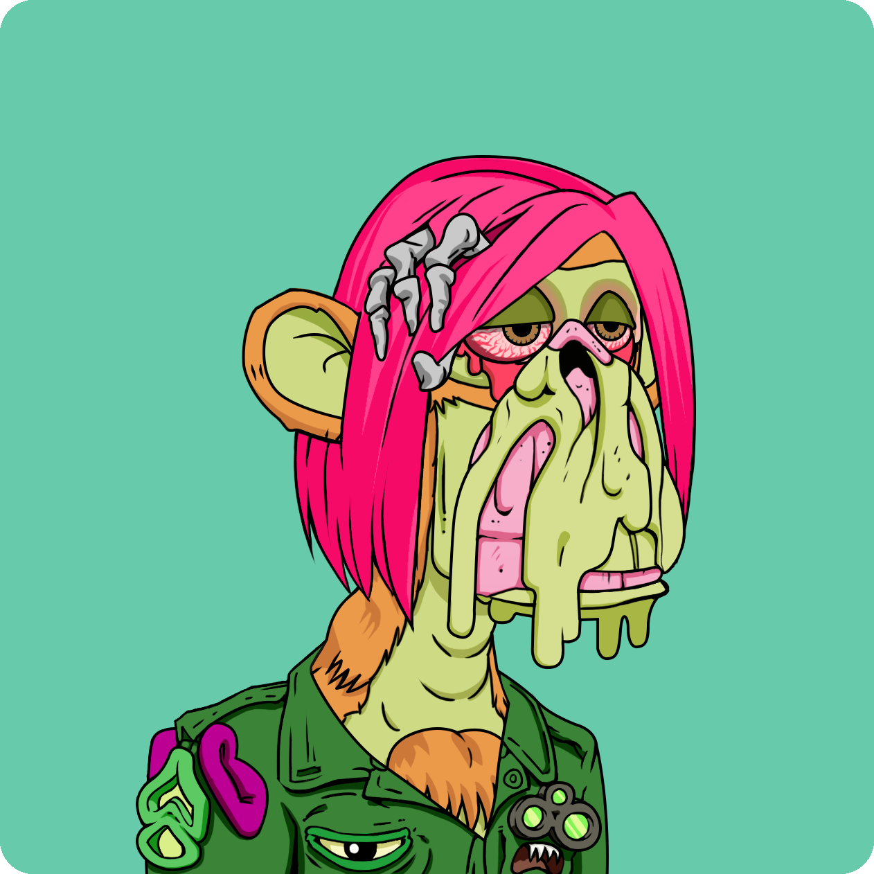 Yuga Labs - Mutant Ape Yacht Club - NFT # 27366