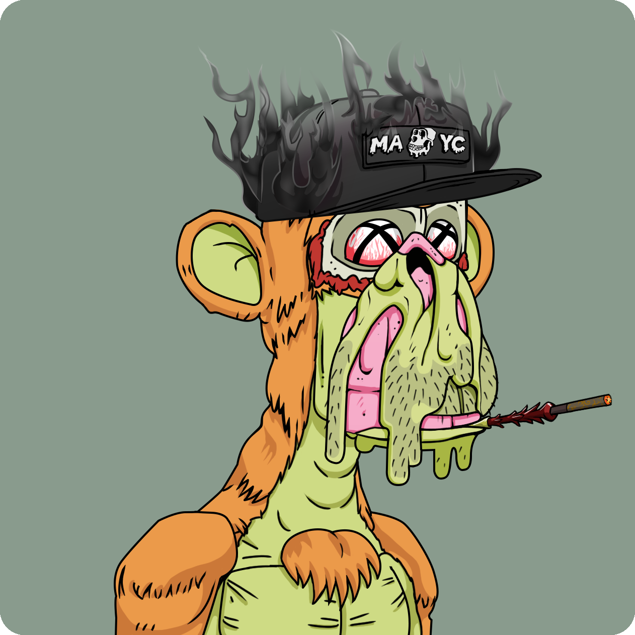 Yuga Labs - Mutant Ape Yacht Club - NFT # 18350