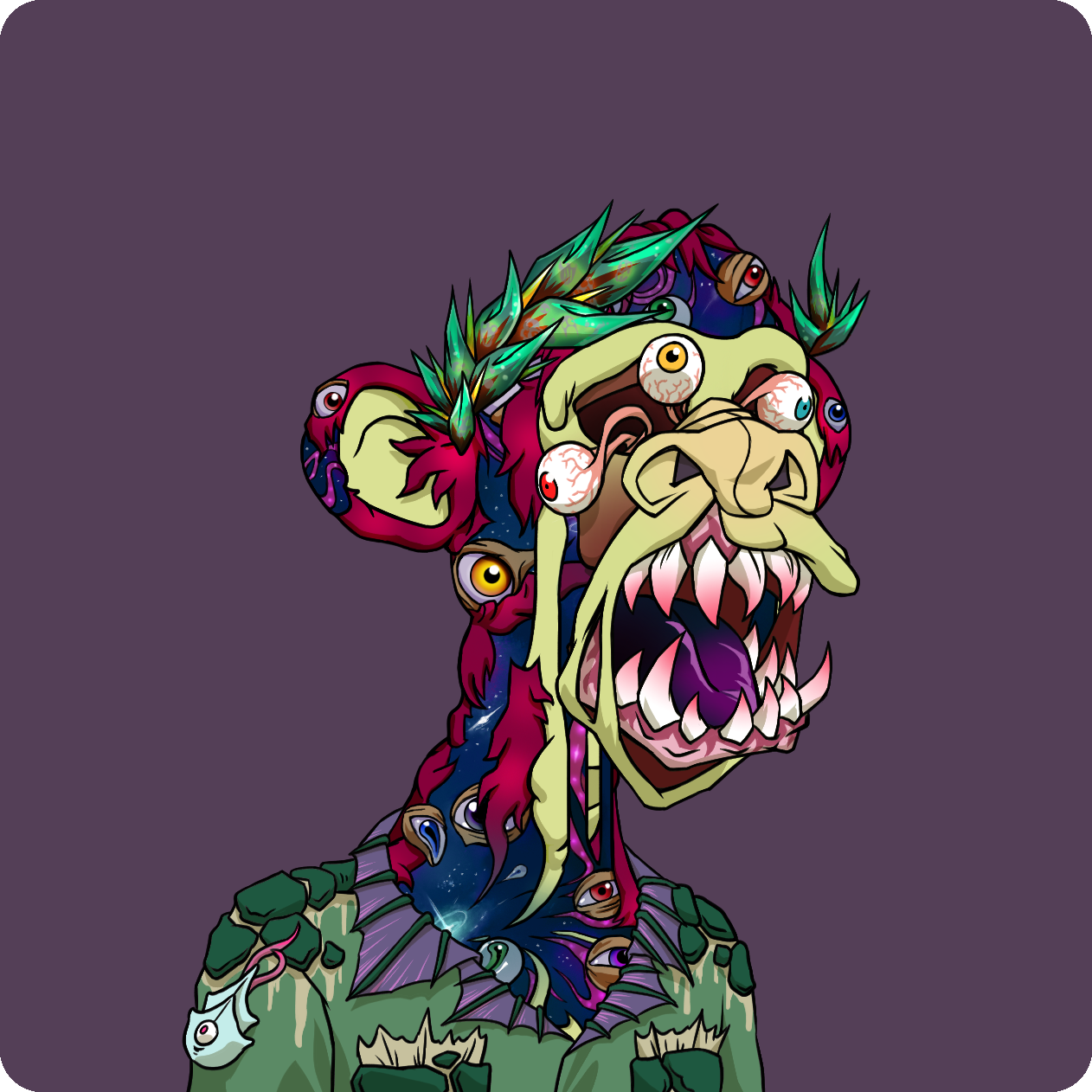 Yuga Labs - Mutant Ape Yacht Club - NFT # 20655