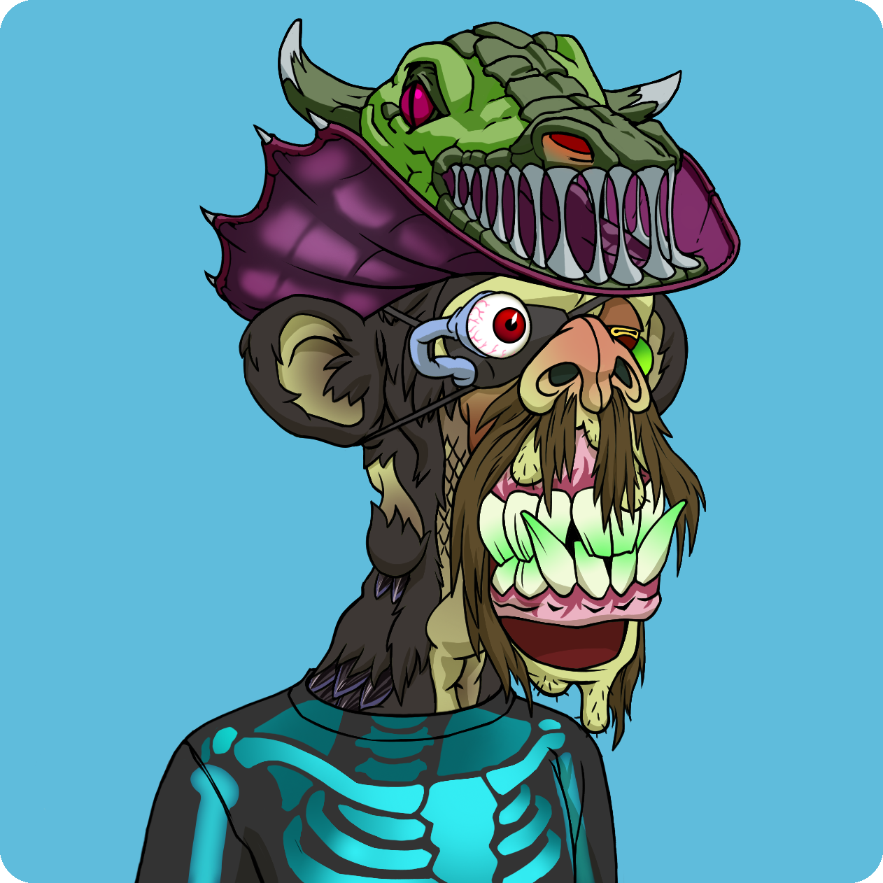 Yuga Labs - Mutant Ape Yacht Club - NFT # 15699