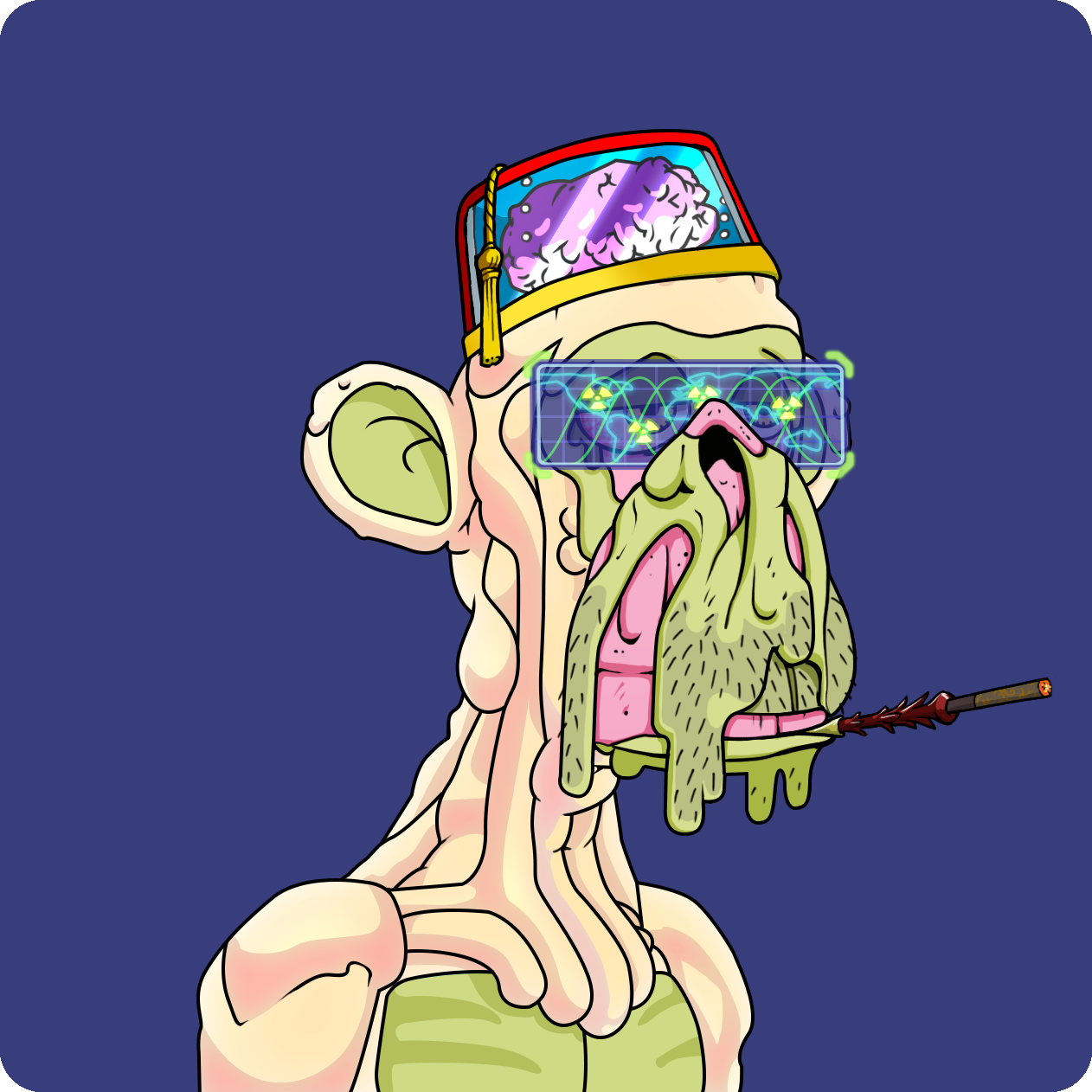 Yuga Labs - Mutant Ape Yacht Club - NFT # 10886