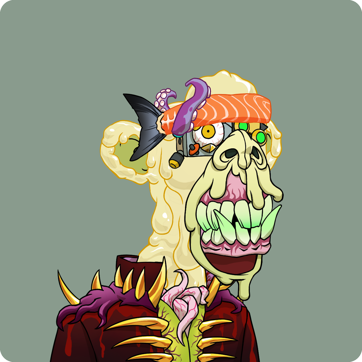 Yuga Labs - Mutant Ape Yacht Club - NFT # 13819