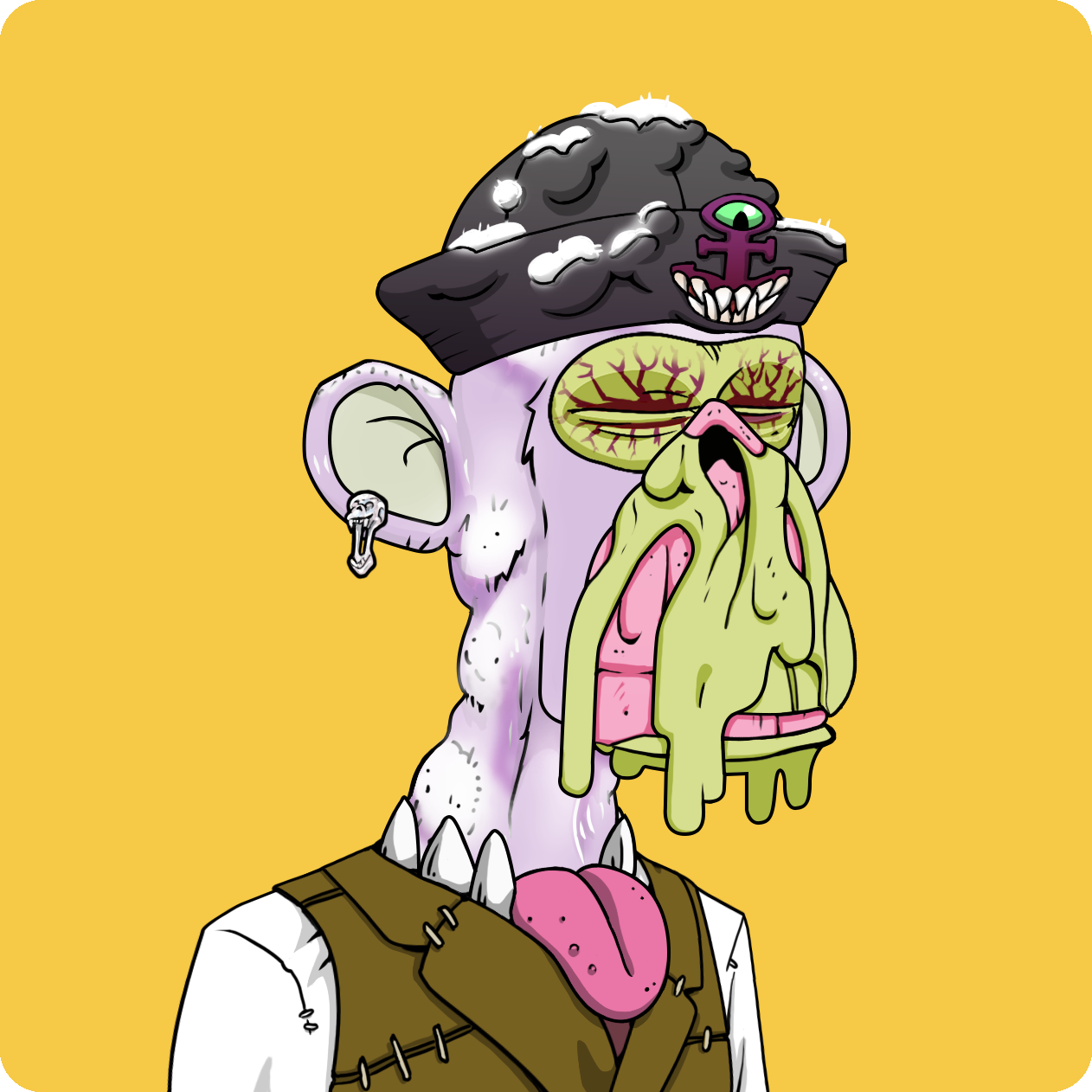 Yuga Labs - Mutant Ape Yacht Club - NFT # 16804