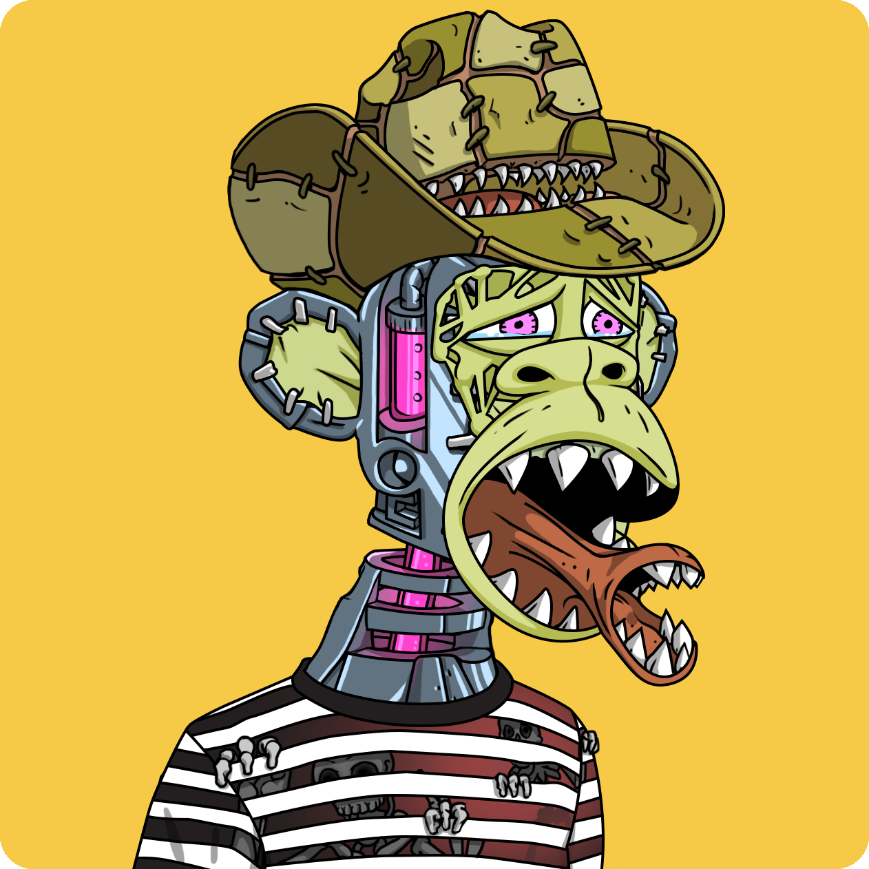 Yuga Labs - Mutant Ape Yacht Club - NFT # 8568