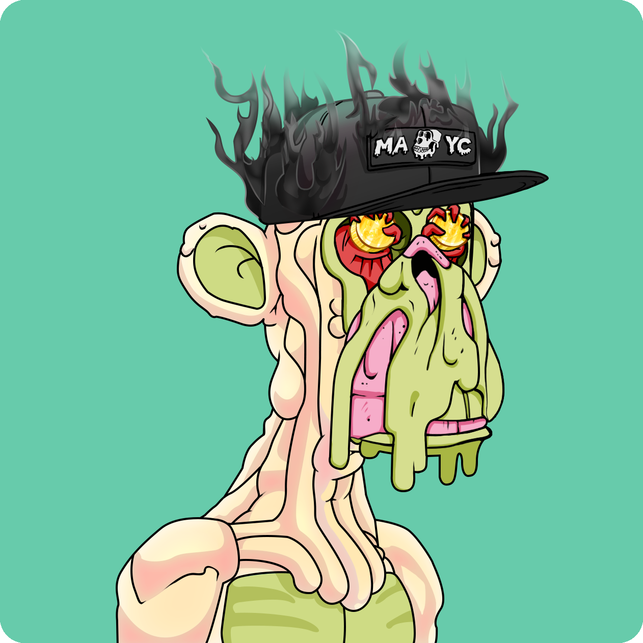 Yuga Labs - Mutant Ape Yacht Club - NFT # 12868