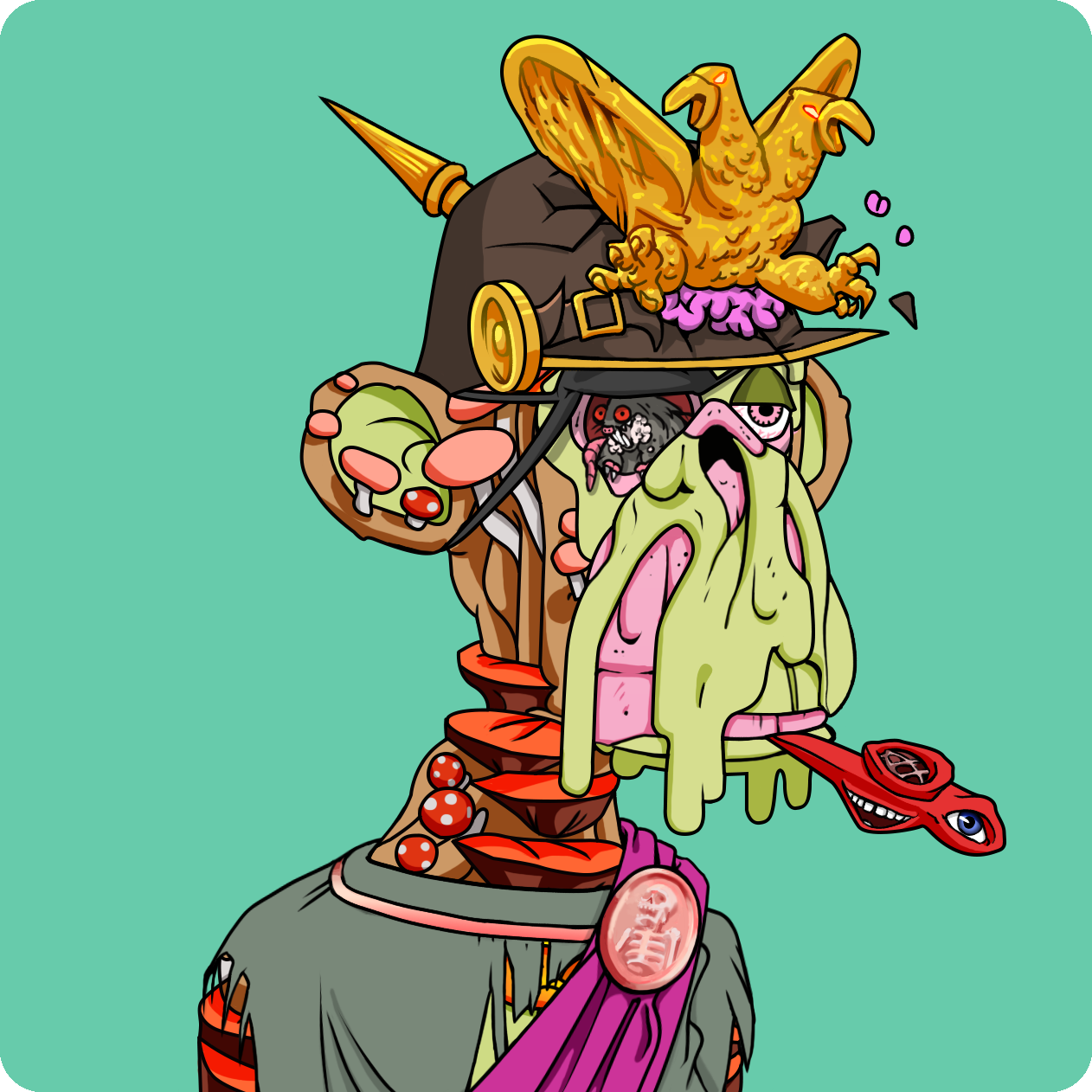 Yuga Labs - Mutant Ape Yacht Club - NFT # 20740