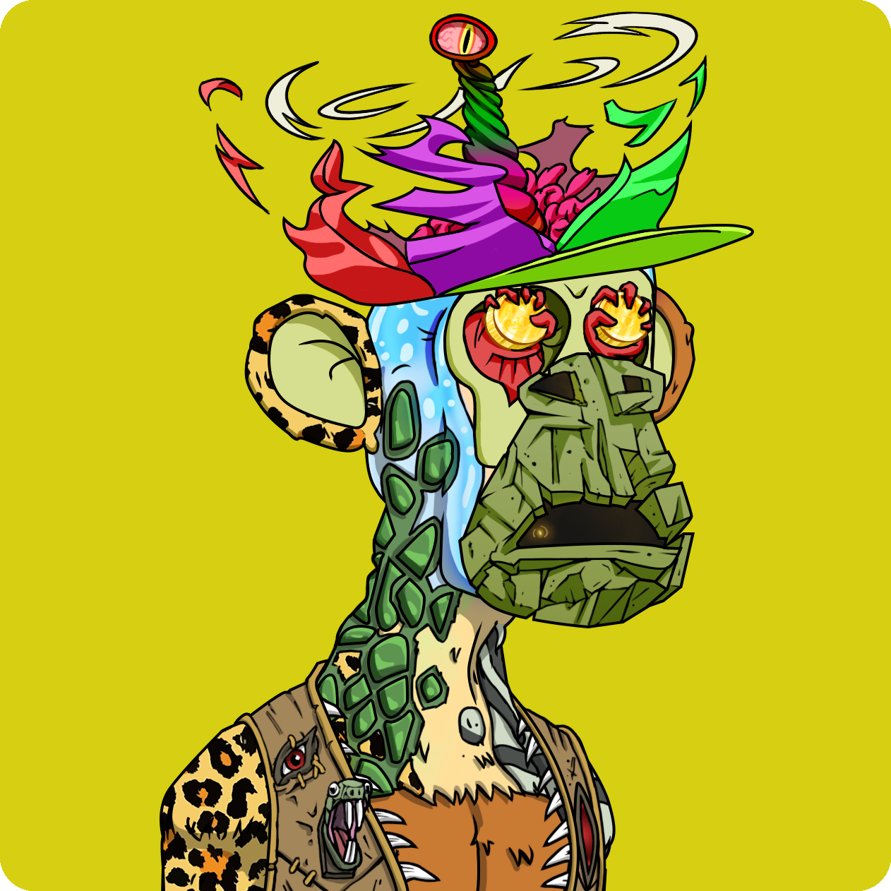 Yuga Labs - Mutant Ape Yacht Club - NFT # 8254