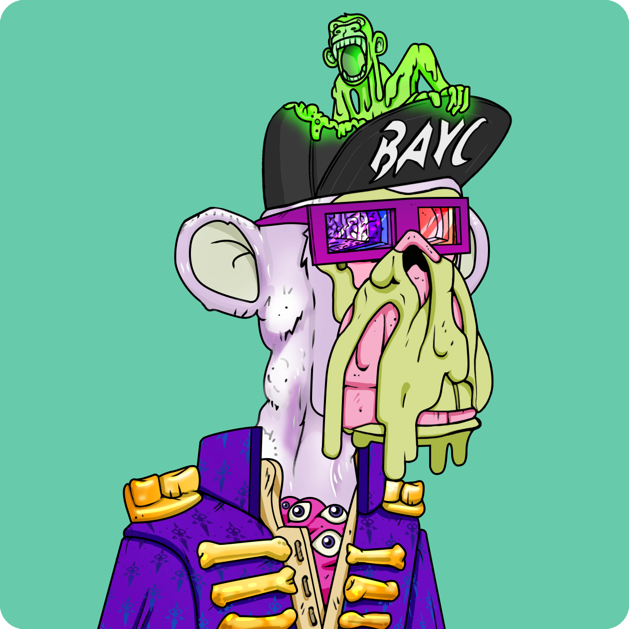 Yuga Labs - Mutant Ape Yacht Club - NFT # 7777