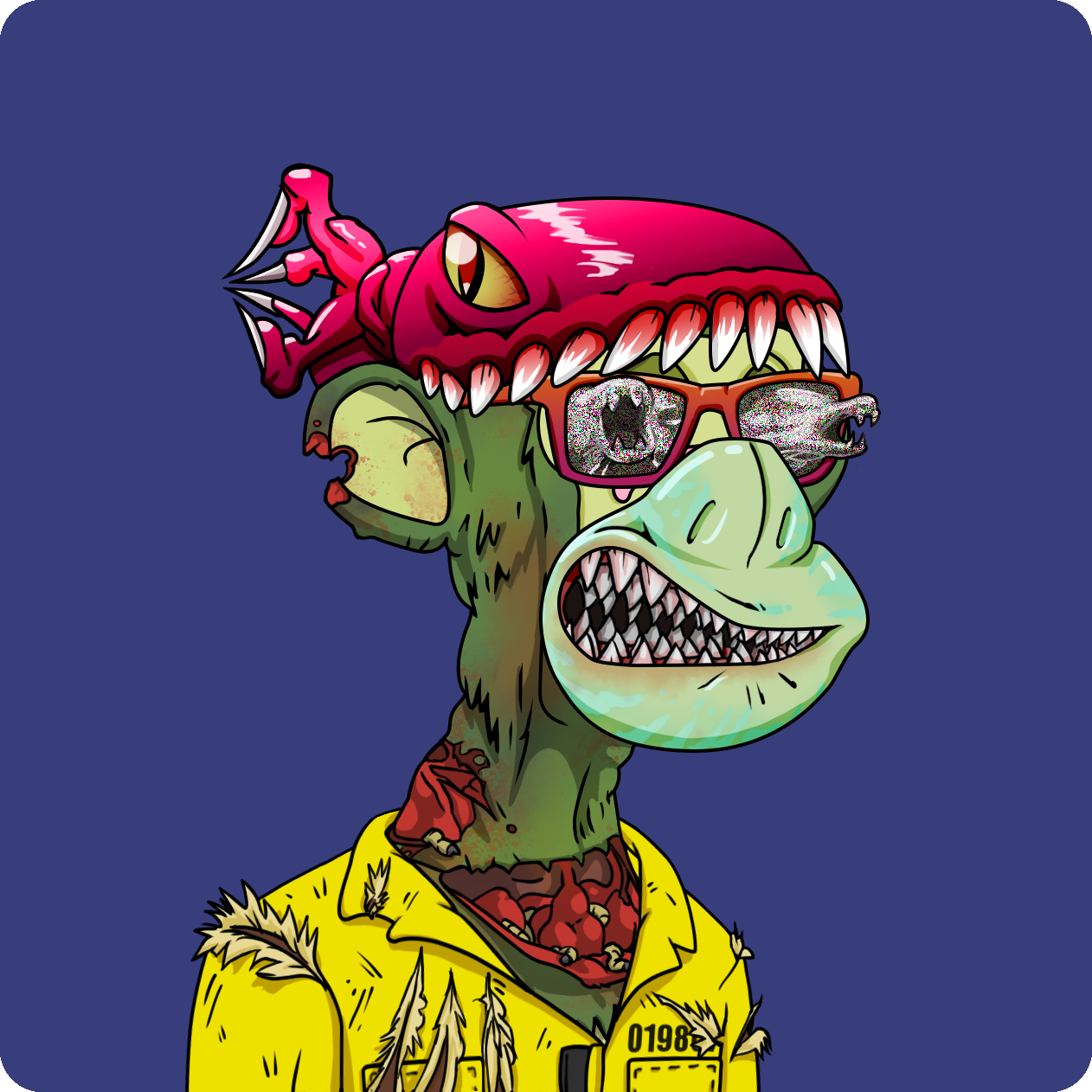 Yuga Labs - Mutant Ape Yacht Club - NFT # 23474