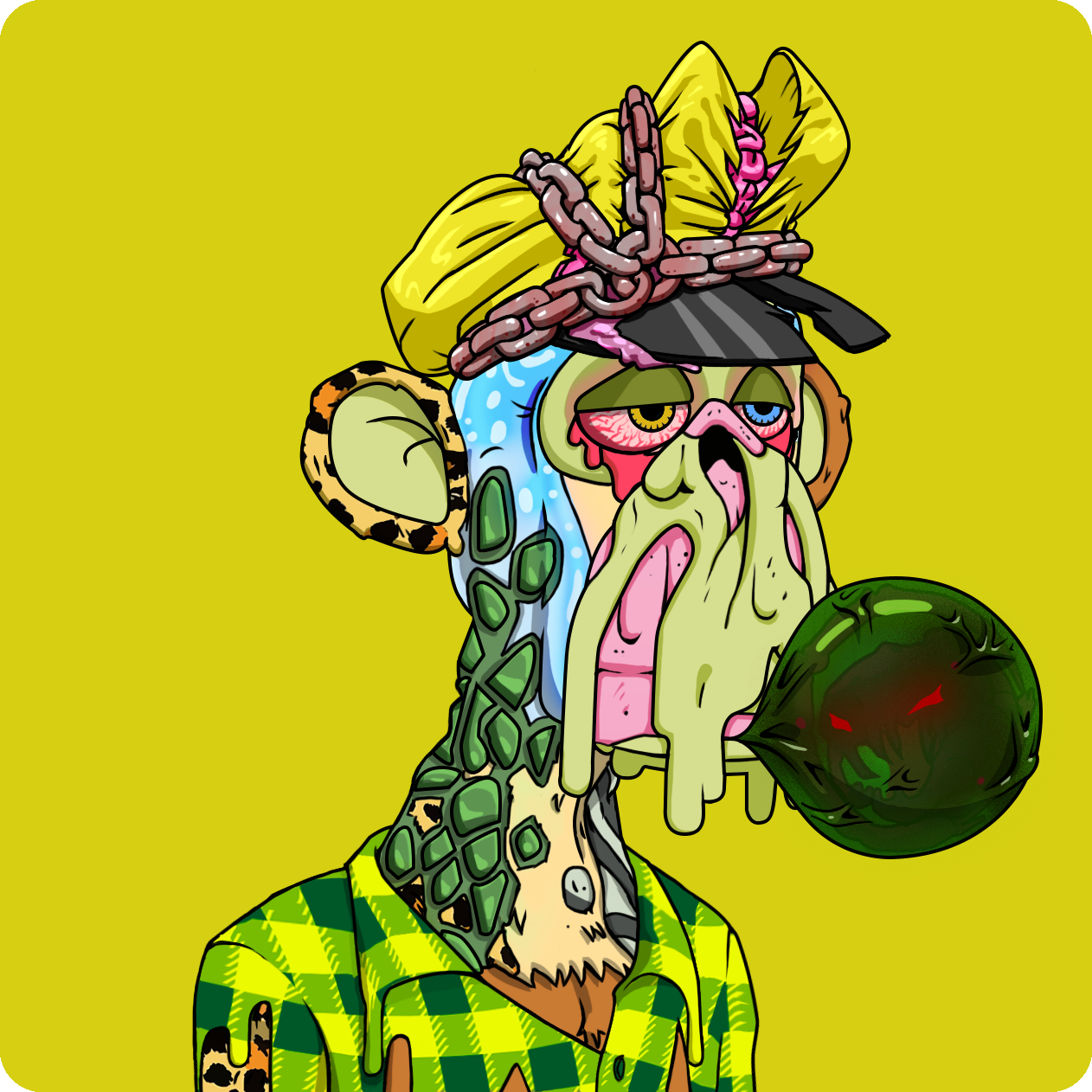 Yuga Labs - Mutant Ape Yacht Club - NFT # 5295