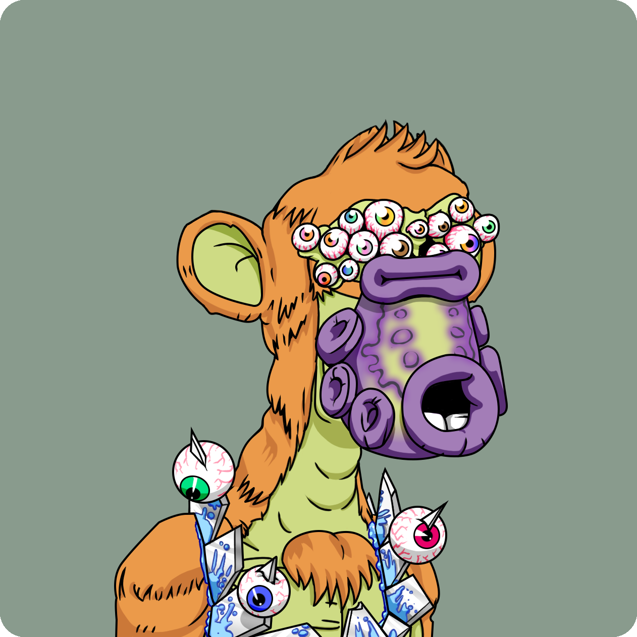 Yuga Labs - Mutant Ape Yacht Club - NFT # 4394