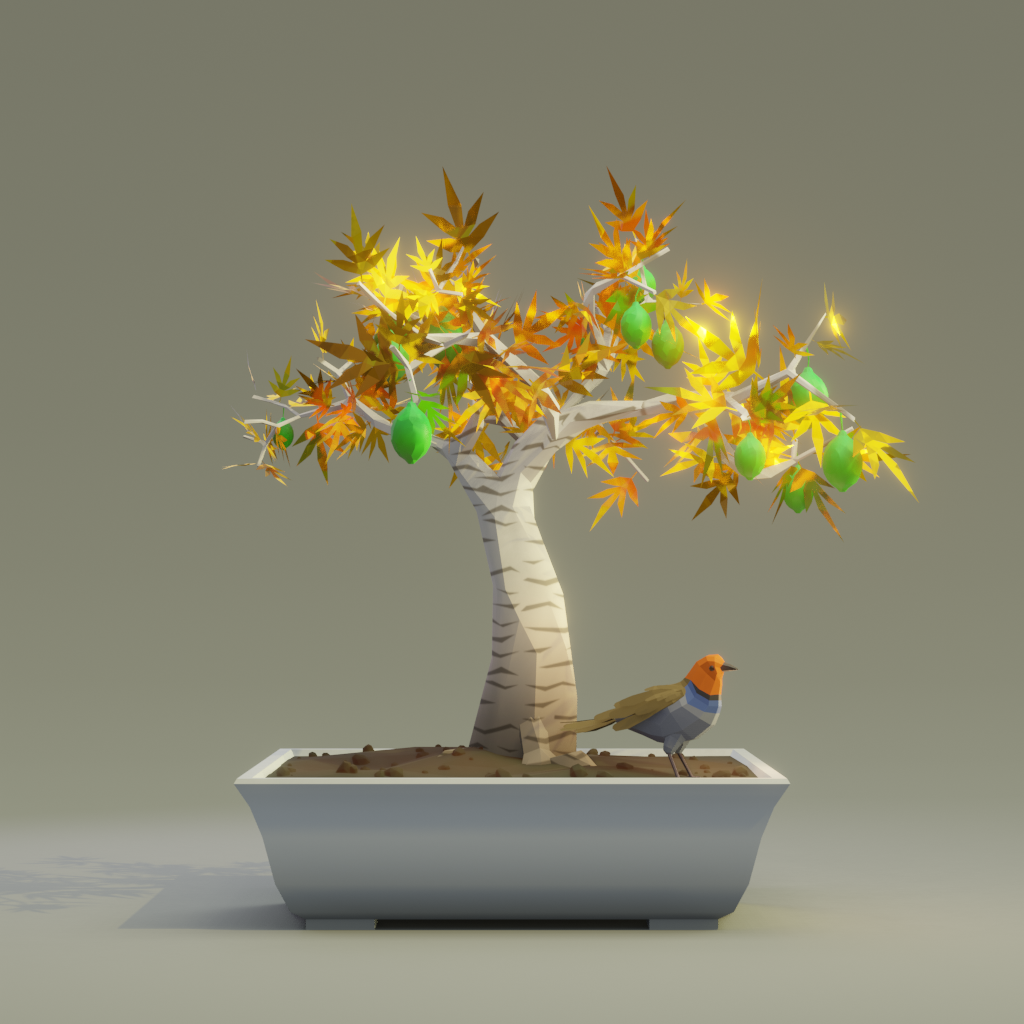 ZENFT Garden Society - Bonsai - Bonsai #8695 - NFT # 8695