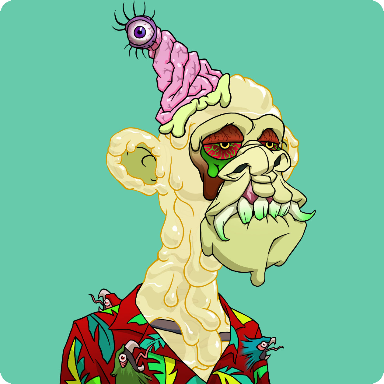 Yuga Labs - Mutant Ape Yacht Club - NFT # 18233