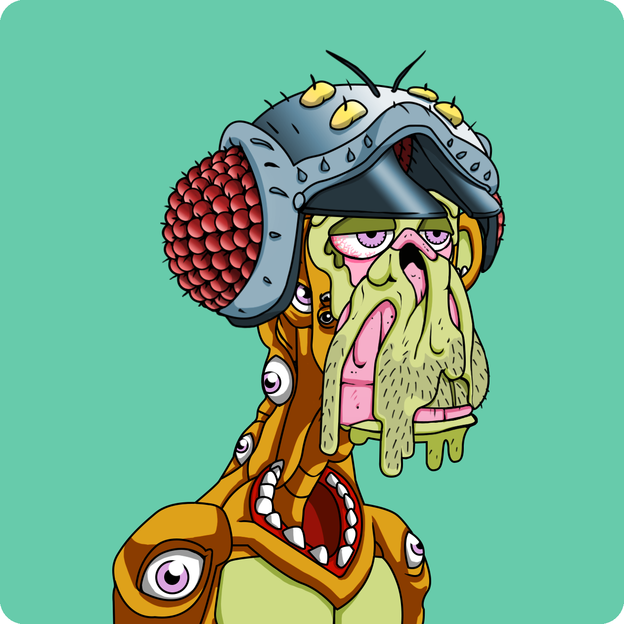 Yuga Labs - Mutant Ape Yacht Club - NFT # 2446