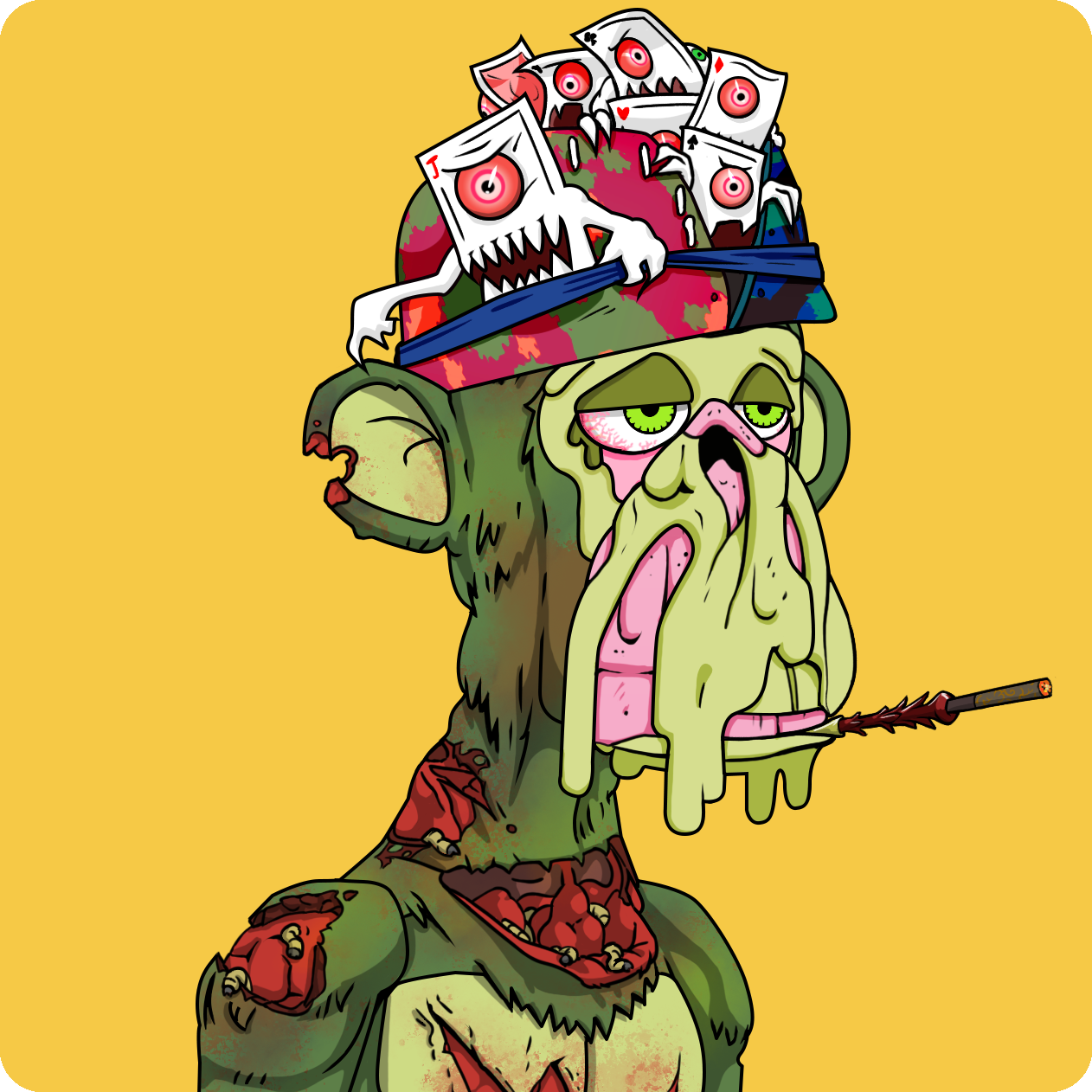 Yuga Labs - Mutant Ape Yacht Club - NFT # 6140