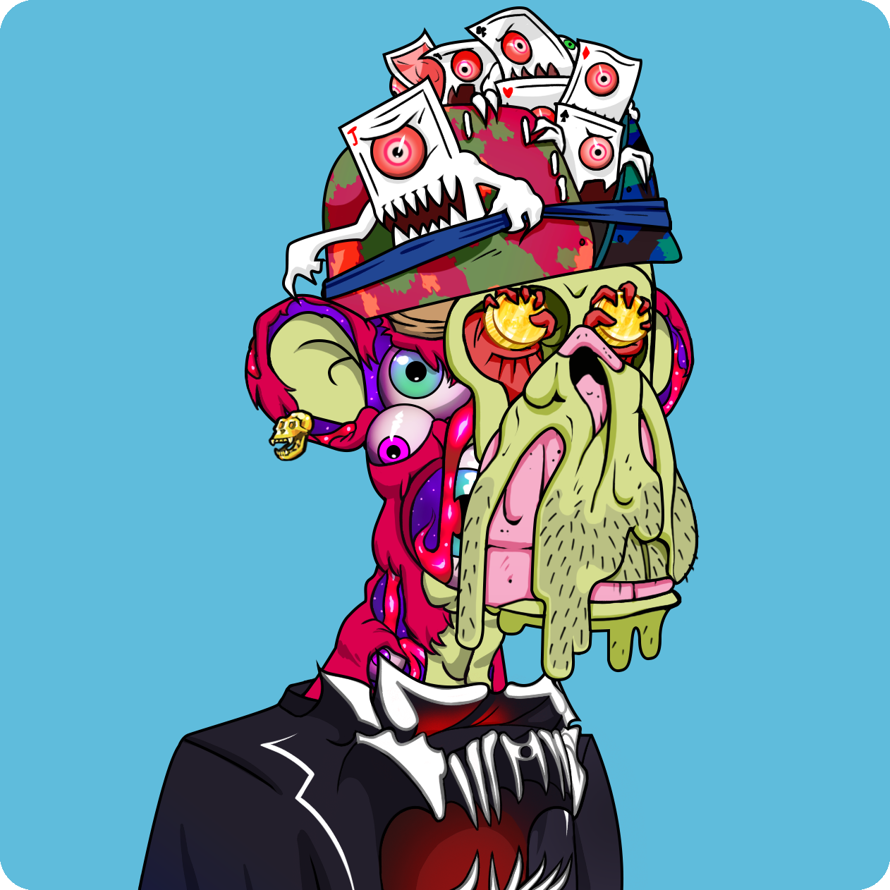 Yuga Labs - Mutant Ape Yacht Club - NFT # 5895