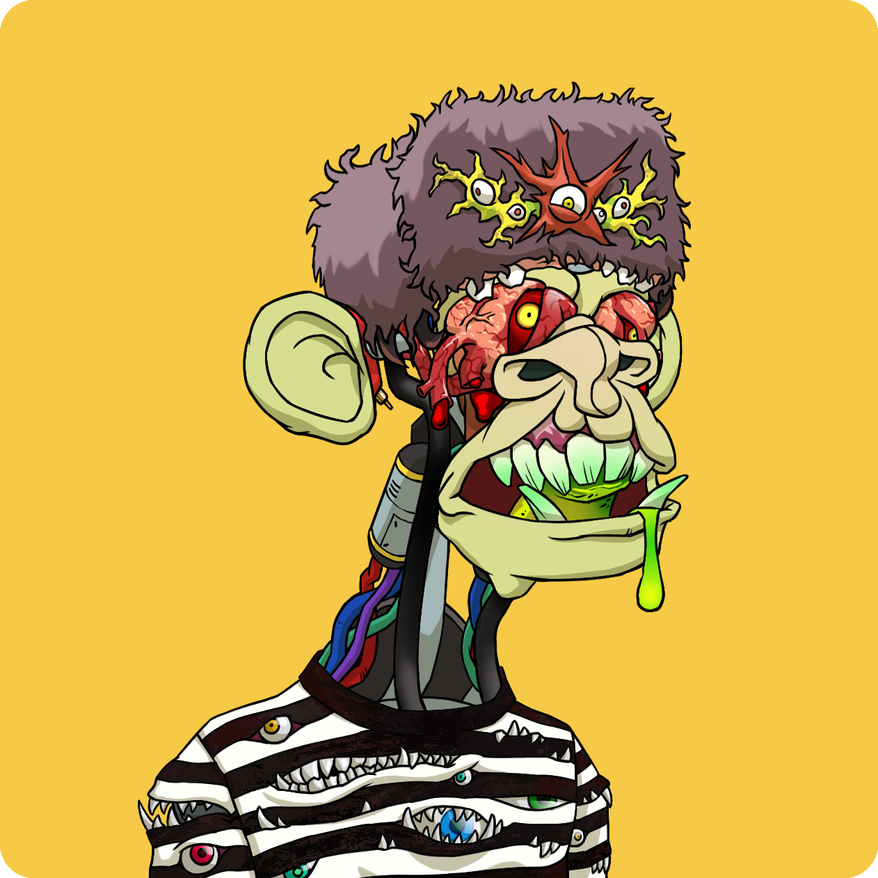 Yuga Labs - Mutant Ape Yacht Club - NFT # 8776