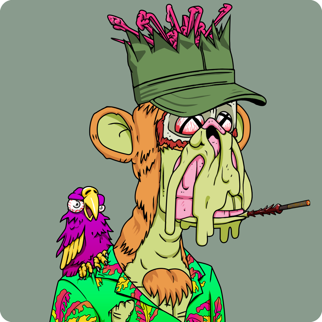 Yuga Labs - Mutant Ape Yacht Club - NFT # 28134