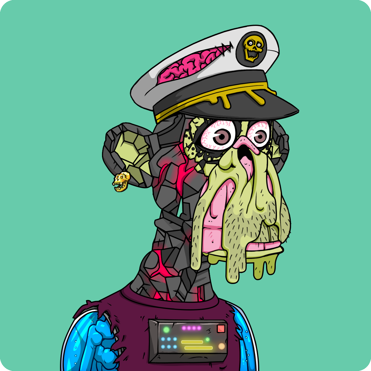 Yuga Labs - Mutant Ape Yacht Club - NFT # 9798